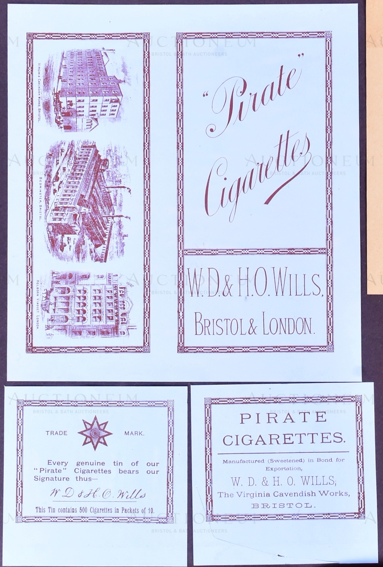 MARDON, SON & HALL - 19TH / 20TH CENTURY TOBACCO PACKET / LABEL DESIGNS - Image 7 of 7