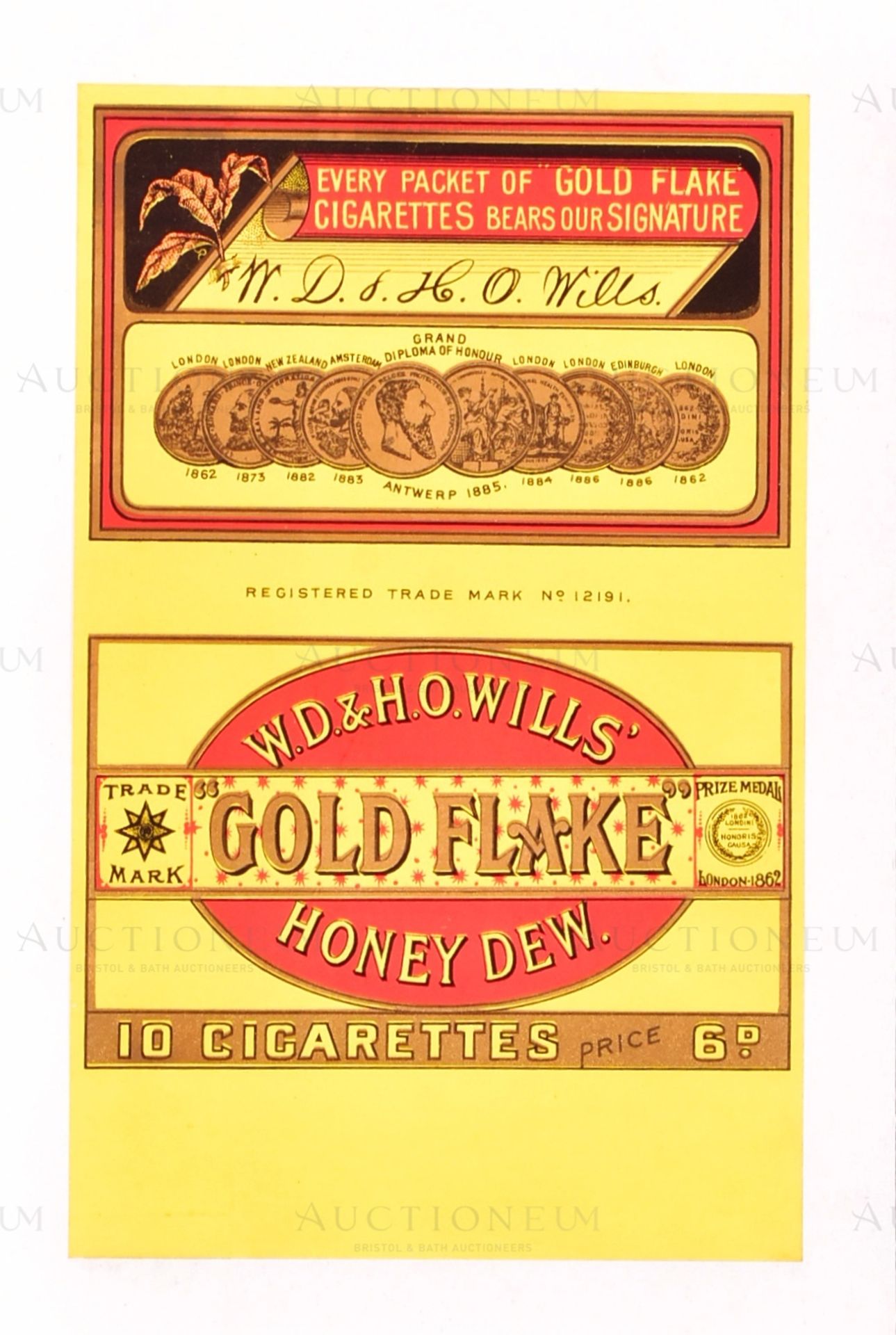 MARDON, SON & HALL - 19TH & 20TH CENTURY TOBACCO PACKET / LABEL DESIGNS - Bild 3 aus 5