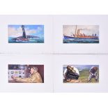 OGDENS CIGARETTES - THE STORY OF THE LIFEBOAT - ORIGINAL ARTWORK