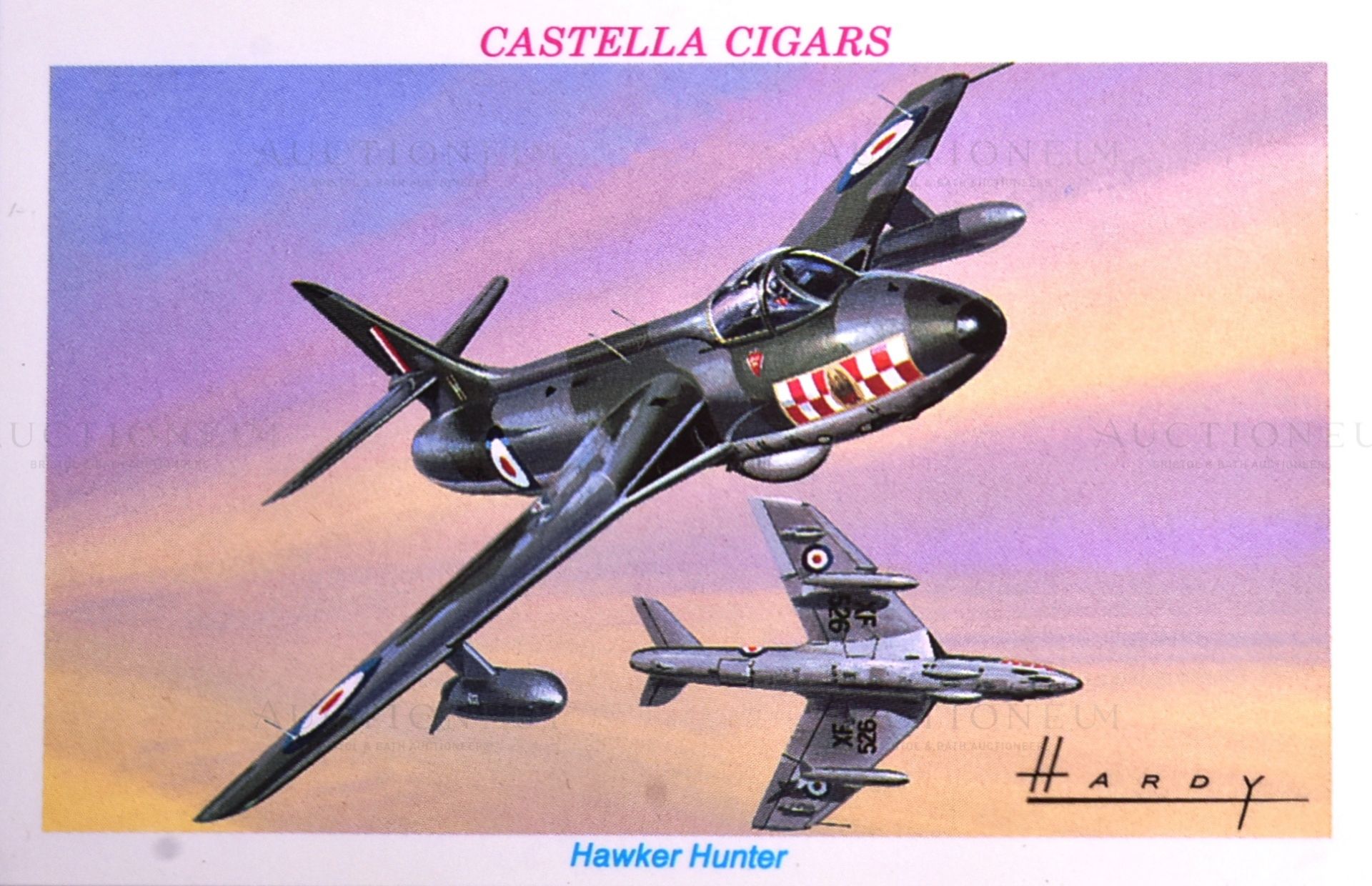 WILFRED HARDY - CASTELLA CIGARS - ORIGINAL ARTWORK - Bild 5 aus 6