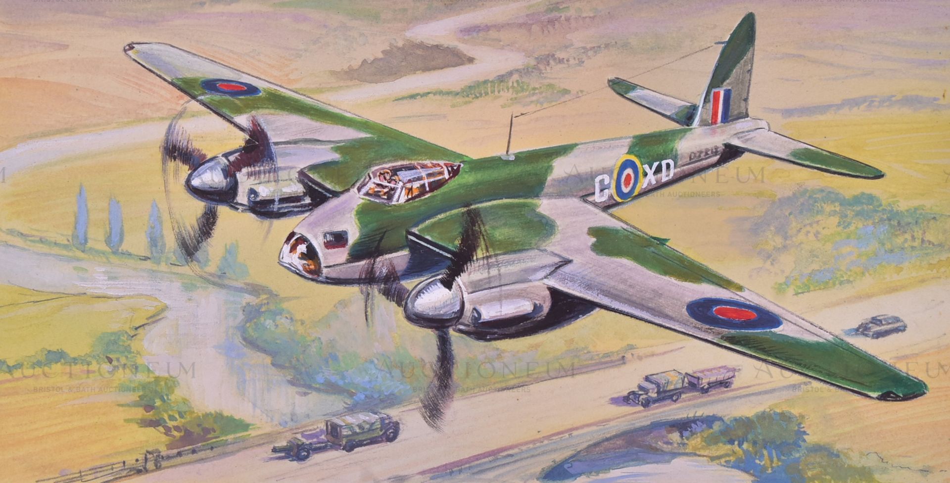 RICHARD WARD - MILITARY AIRCRAFT ARTWORKS - Image 6 of 7