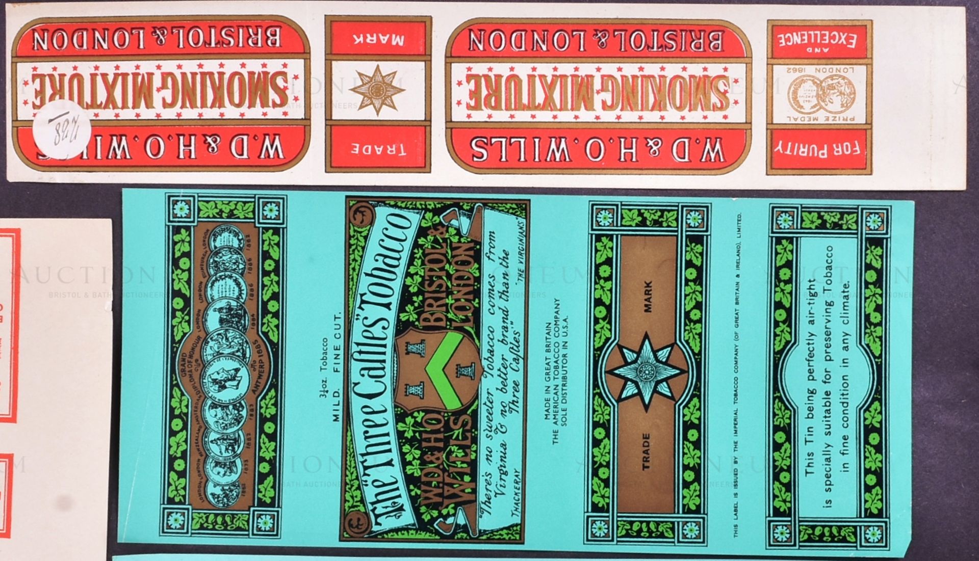 MARDON, SON & HALL - 19TH / 20TH CENTURY CIGARETTE PACKET / LABEL DESIGNS - Image 4 of 6