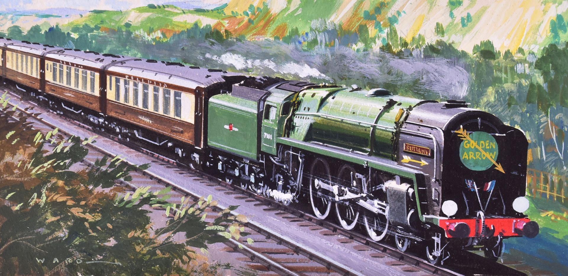 RICHARD WARD - LOCOMOTIVE ARTWORKS - Image 6 of 7