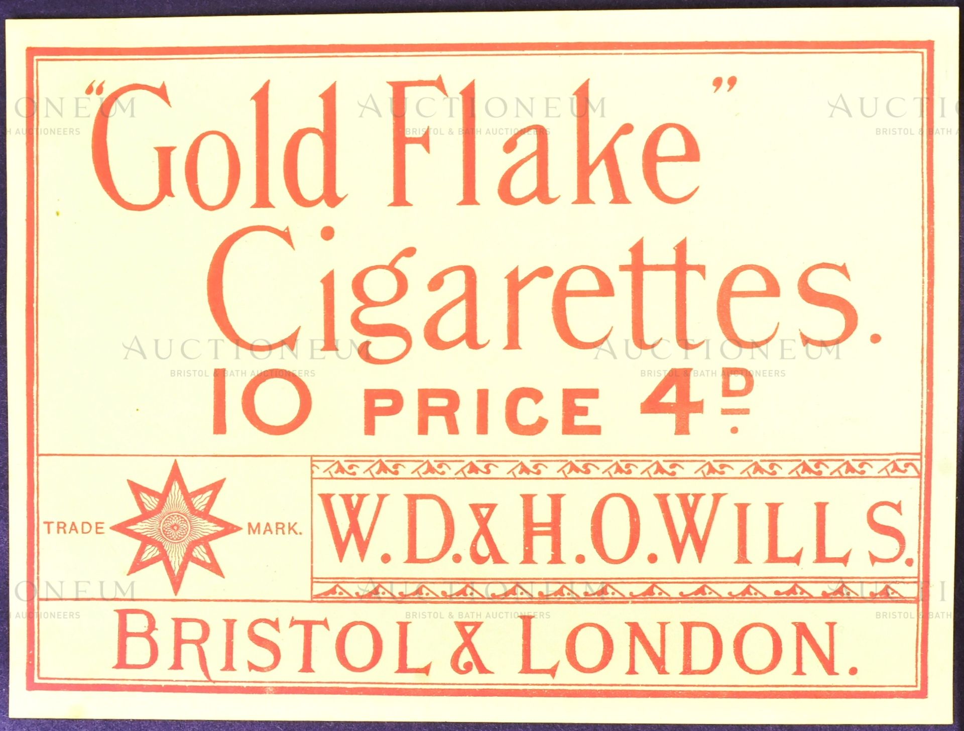 MARDON, SON & HALL - 19TH / 20TH CENTURY TOBACCO PACKET / LABEL DESIGNS - Bild 6 aus 7