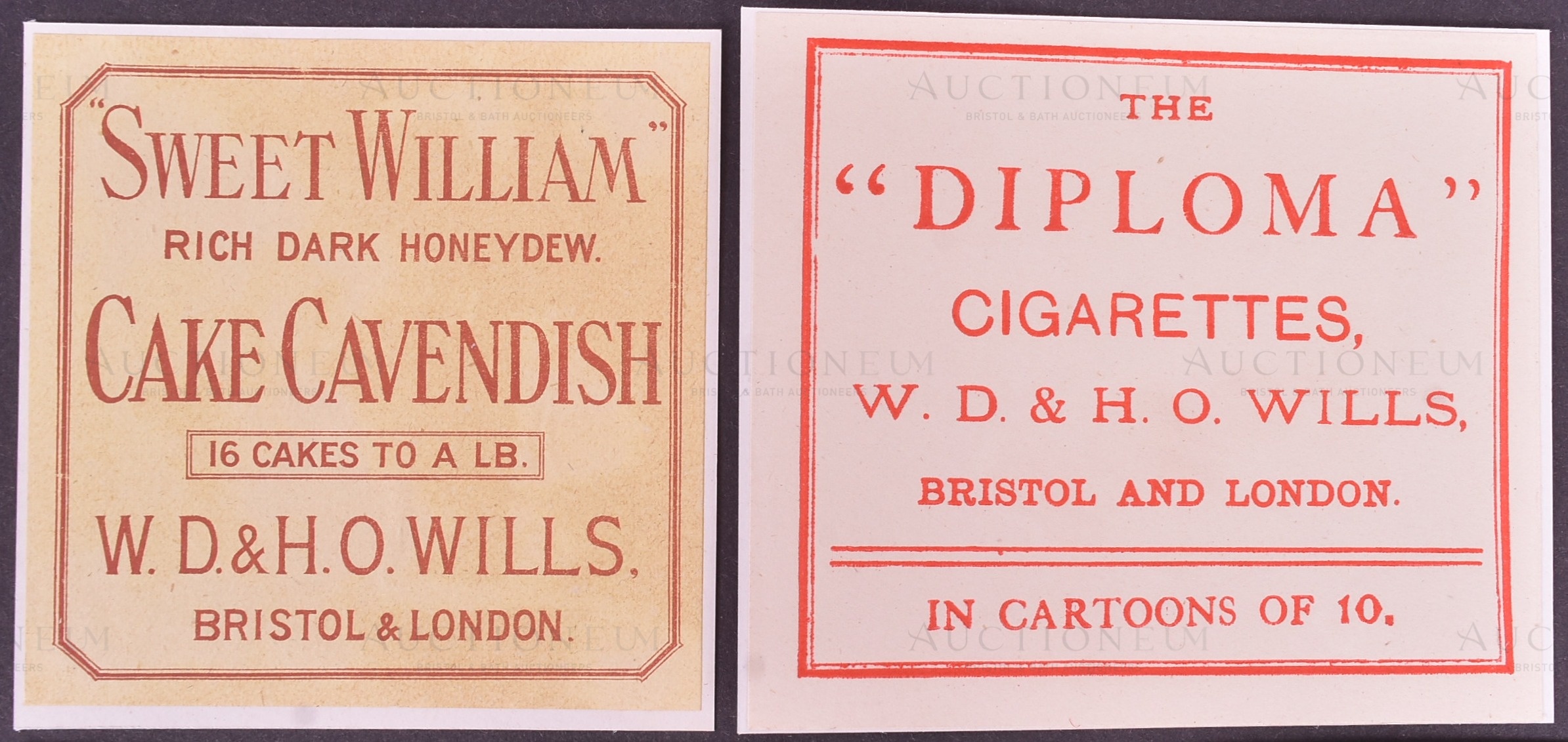 MARDON, SON & HALL - EARLY 20TH CENTURY CIGARETTE PACKET / LABEL DESIGNS - Image 6 of 6