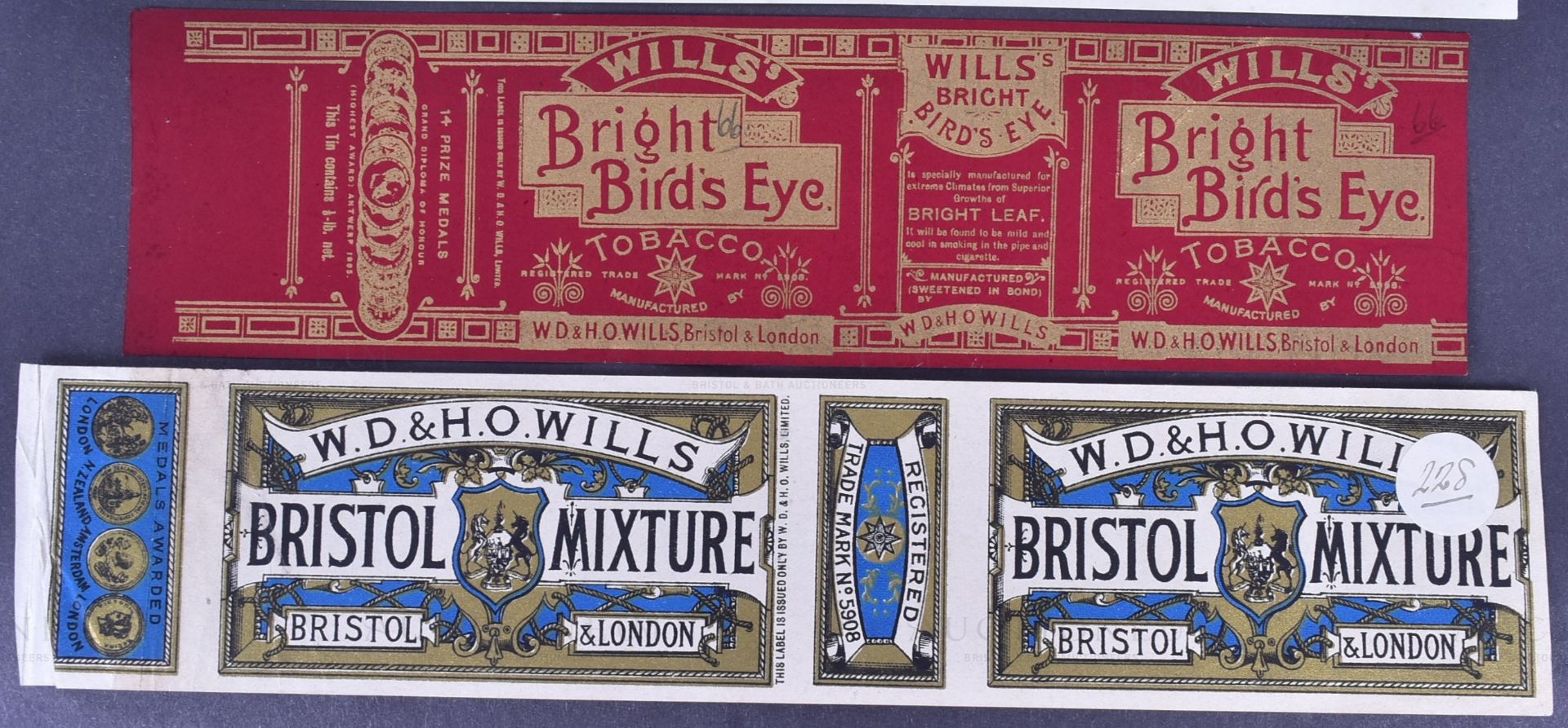 MARDON, SON & HALL - 19TH / 20TH CENTURY CIGARETTE PACKET / LABEL DESIGNS - Bild 5 aus 5