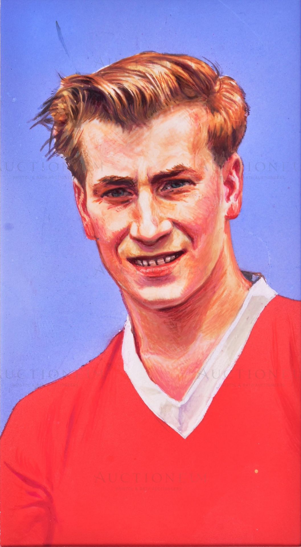 KELLOGG (1963) - INTERNATIONAL SOCCER STARS - ORIGINAL ARTWORK