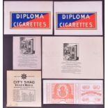 MARDON, SON & HALL - EARLY 20TH CENTURY CIGARETTE / TOBACCO DESIGNS