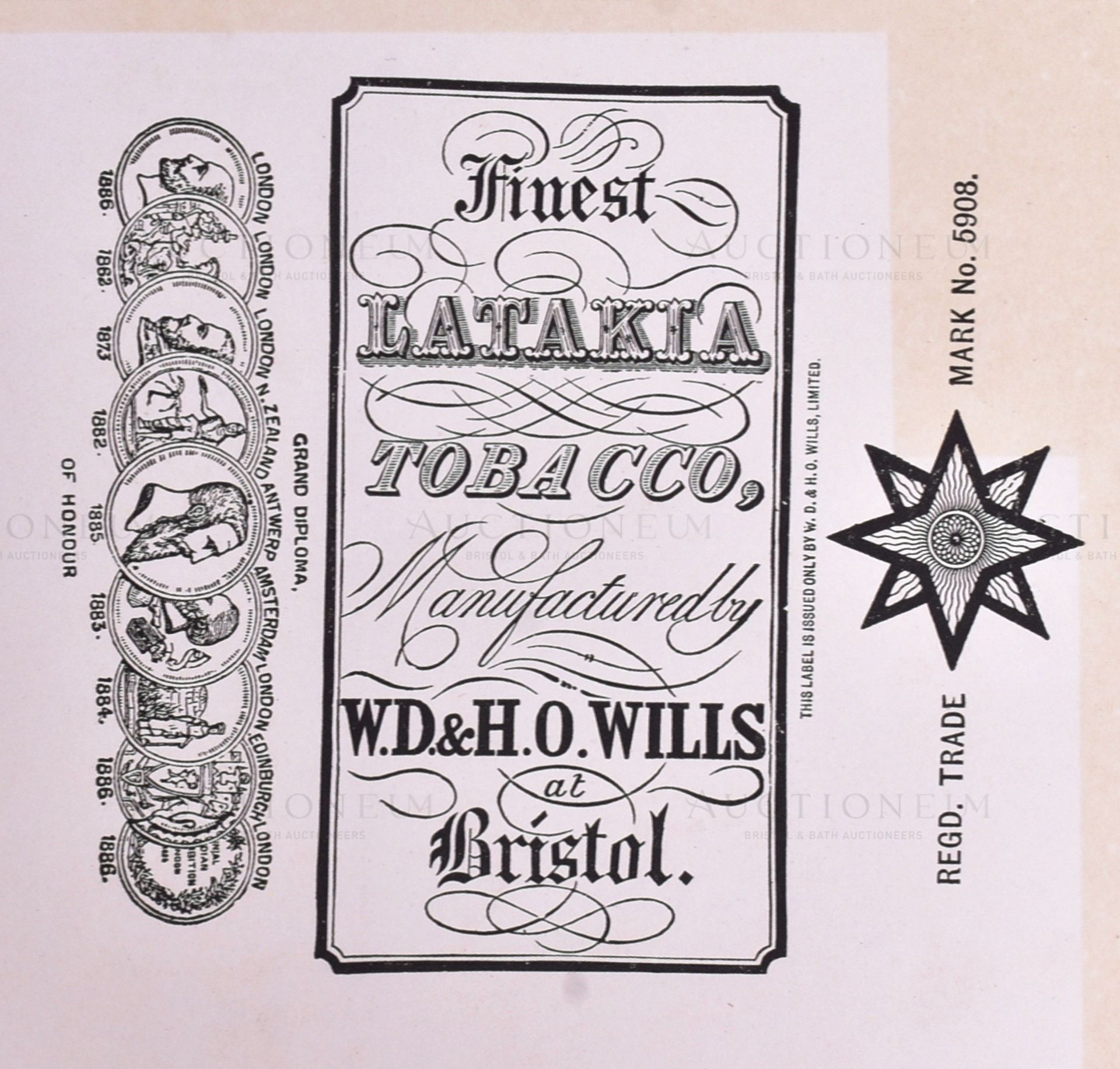 MARDON, SON & HALL - 19TH / 20TH CENTURY TOBACCO PACKET / LABEL DESIGNS - Image 5 of 6