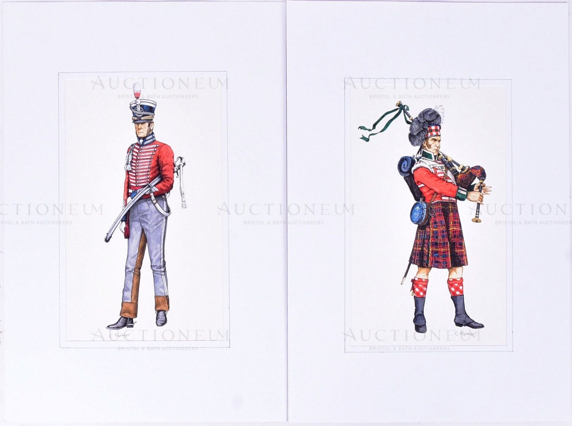 CASTELLA CIGARS - SOLDIERS OF WATERLOO (1997) - ORIGINAL ARTWORK