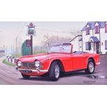 ERIC BOTTOMLEY G.R.A - CLASSIC SPORTS CARS (1996) - ORIGINAL ARTWORK