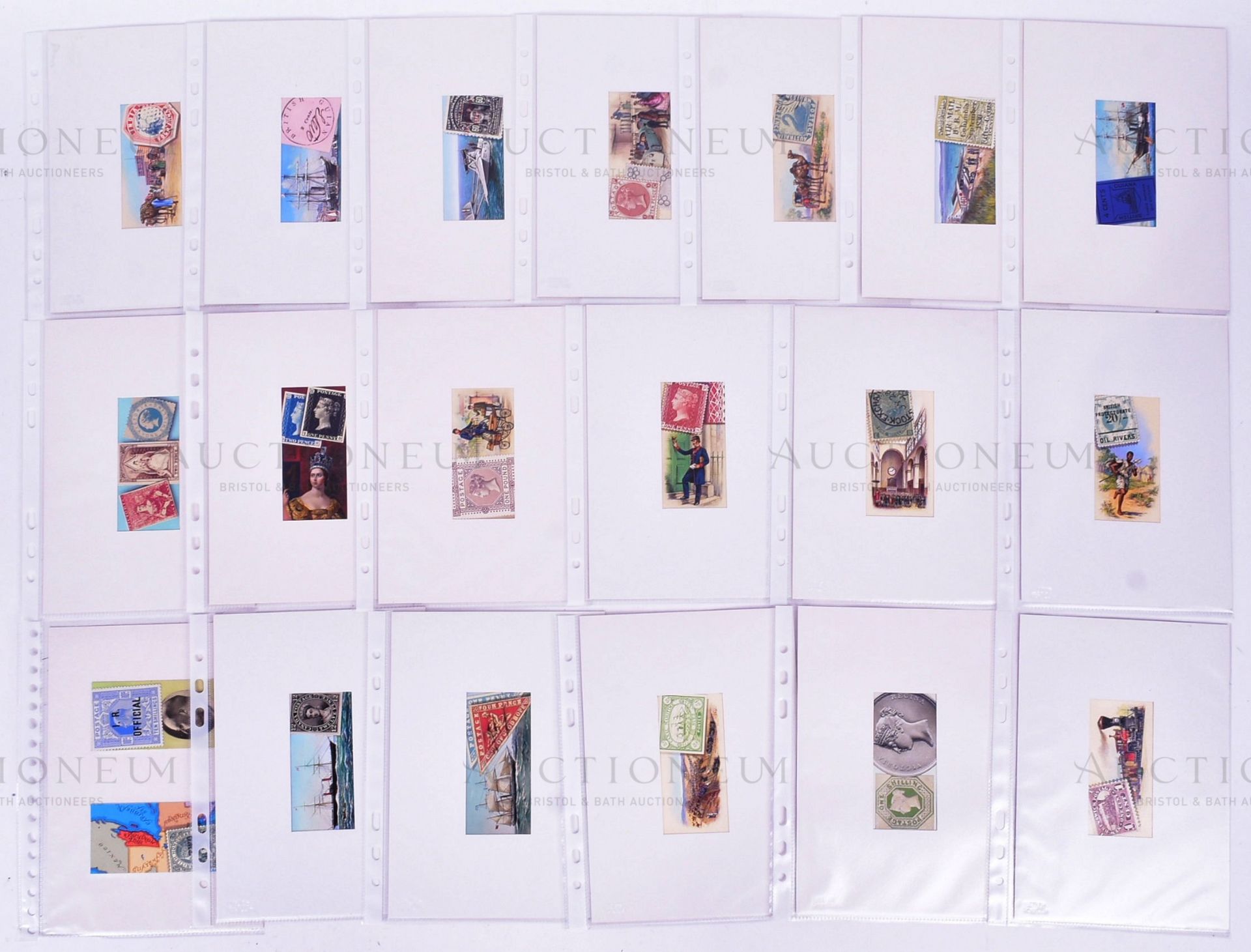 MARDON, SON & HALL - C1930S - ORIGINAL ARTWORK FOR UNPRODUCED CIGARETTE CARDS