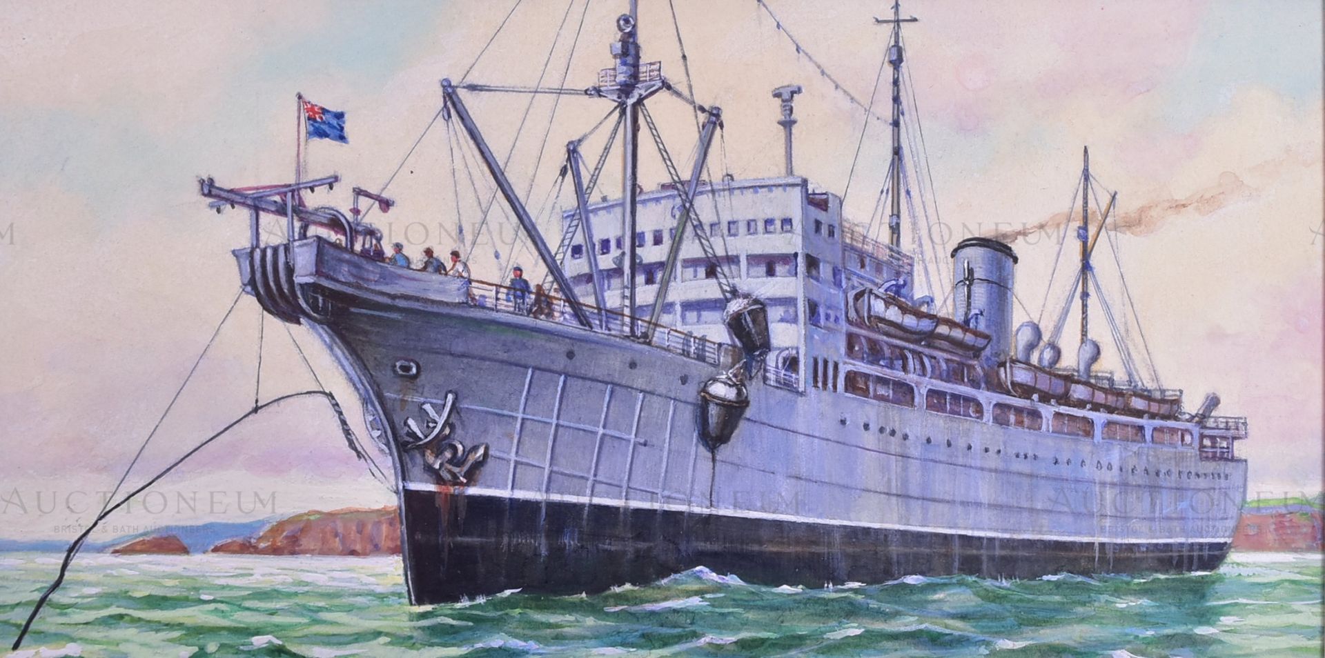 SHIPS, BOATS AND LINERS - ORIGINAL ARTWORKS - Image 4 of 7