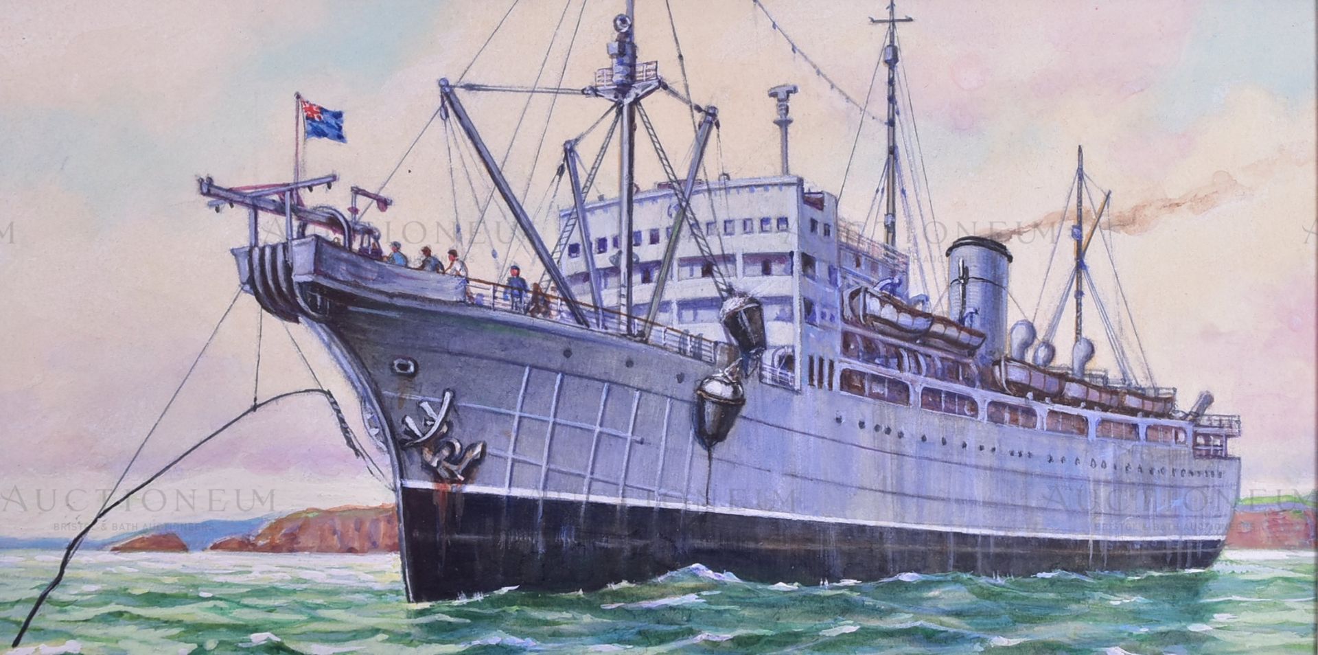 SHIPS, BOATS AND LINERS - ORIGINAL ARTWORKS - Bild 4 aus 7