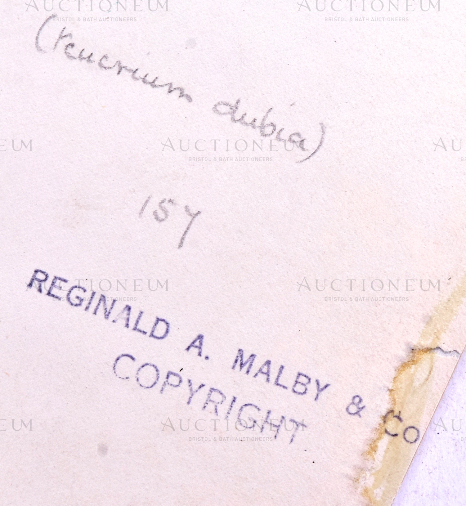 MARDON SON & HALL - REGINALD A. MALBY - ORIGINAL ARTWORK - Image 6 of 6