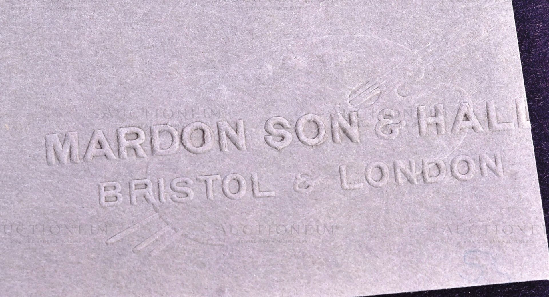 MARDON SON & HALL - EIGHT ORIGINAL CIGARETTE CARD DESIGNS - Bild 6 aus 6