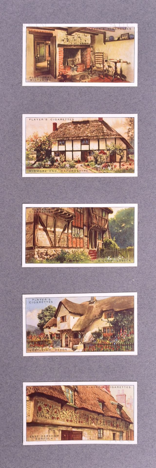 PLAYER'S - COTTAGE ARCHITECTURE (1946) - ORIGINAL PRINTER PROOFS - Image 3 of 7