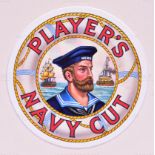 PLAYER'S NAVY CUT - ORIGINAL TRADEMARK ARTWORK