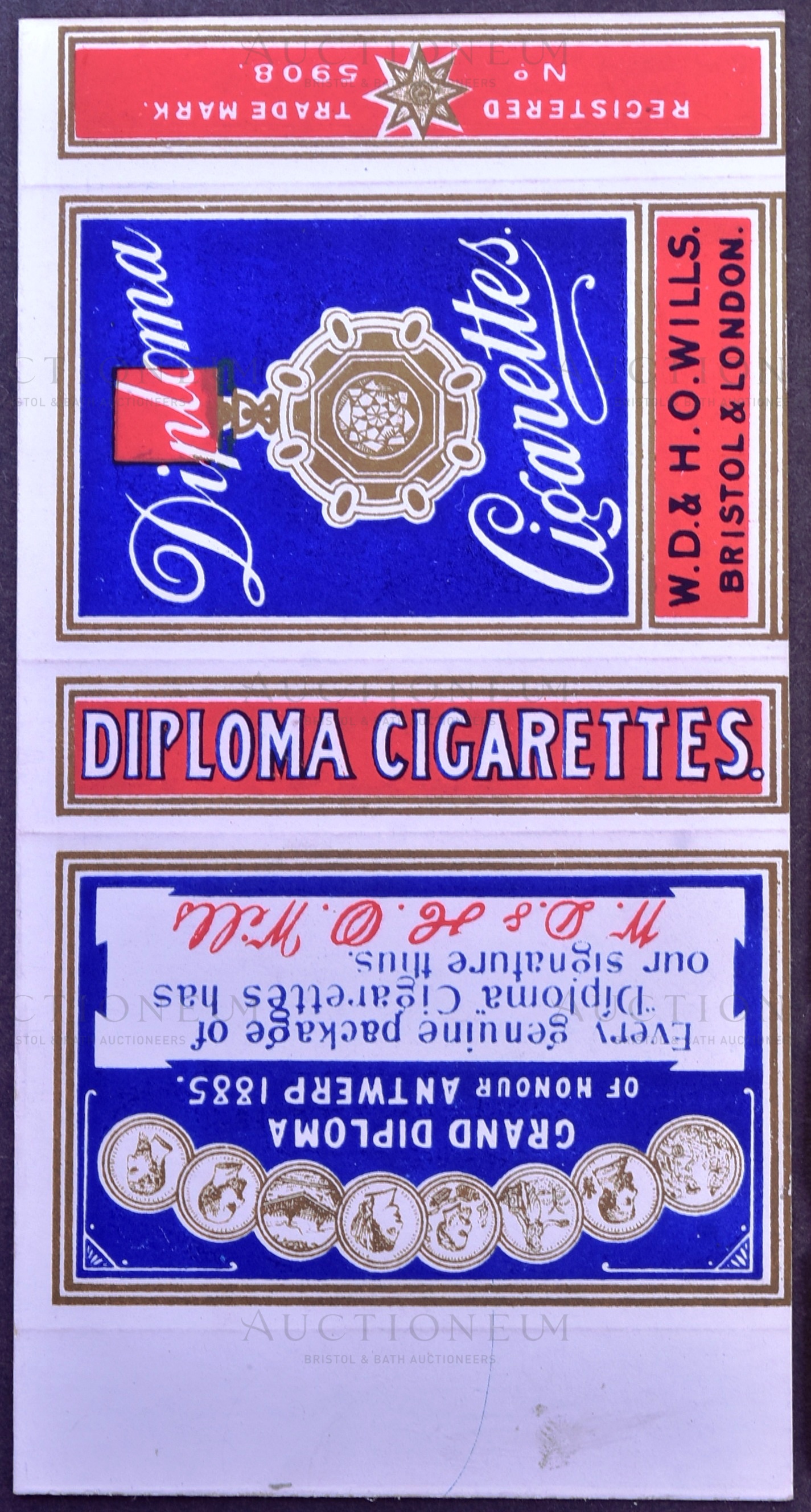 MARDON, SON & HALL - EARLY 20TH CENTURY CIGARETTE PACKET DESIGNS - Image 3 of 6