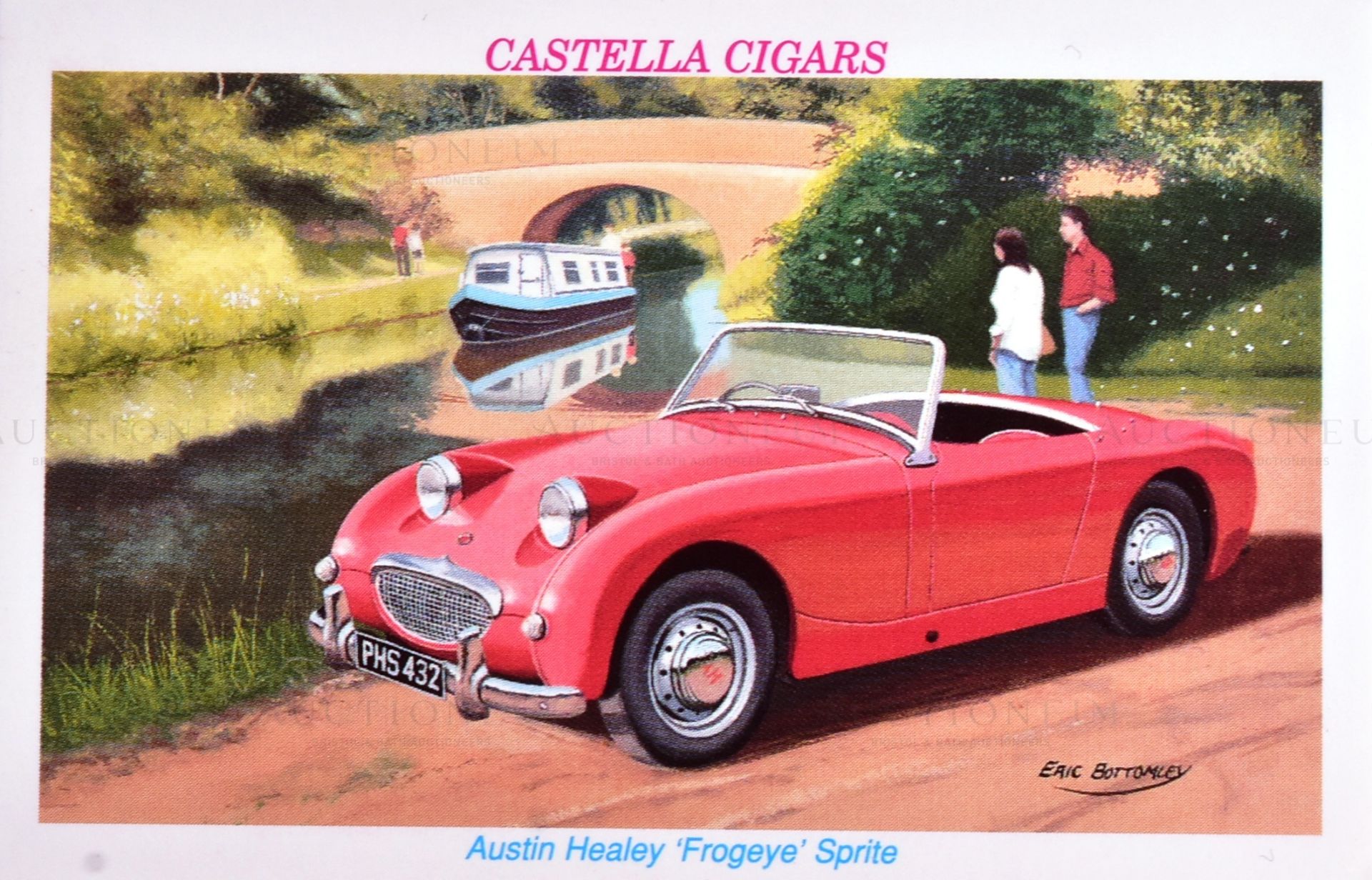 ERIC BOTTOMLEY G.R.A - CLASSIC SPORTS CARS (1996) - ORIGINAL ARTWORK - Image 5 of 6