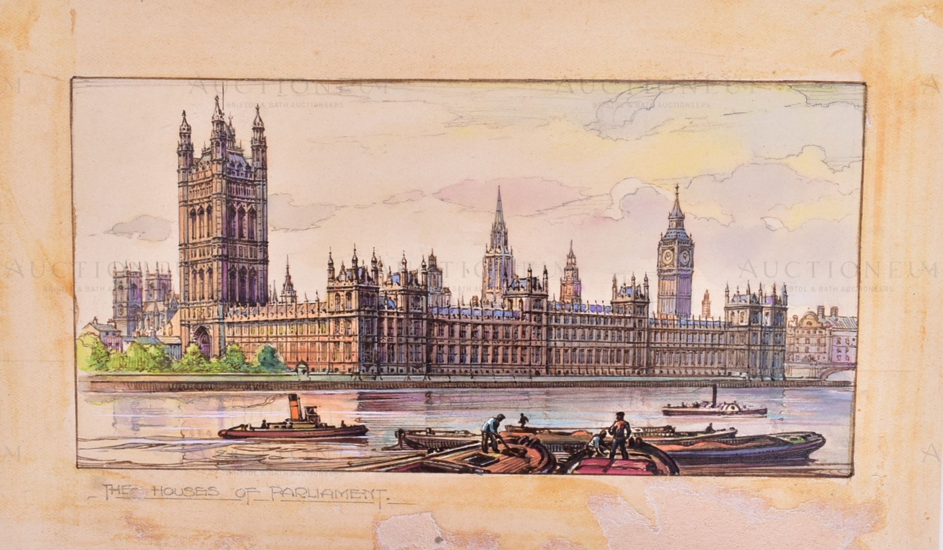 MARDON SON & HALL - LONDON - ORIGINAL CIGARETTE CARD ARTWORK - Image 4 of 5