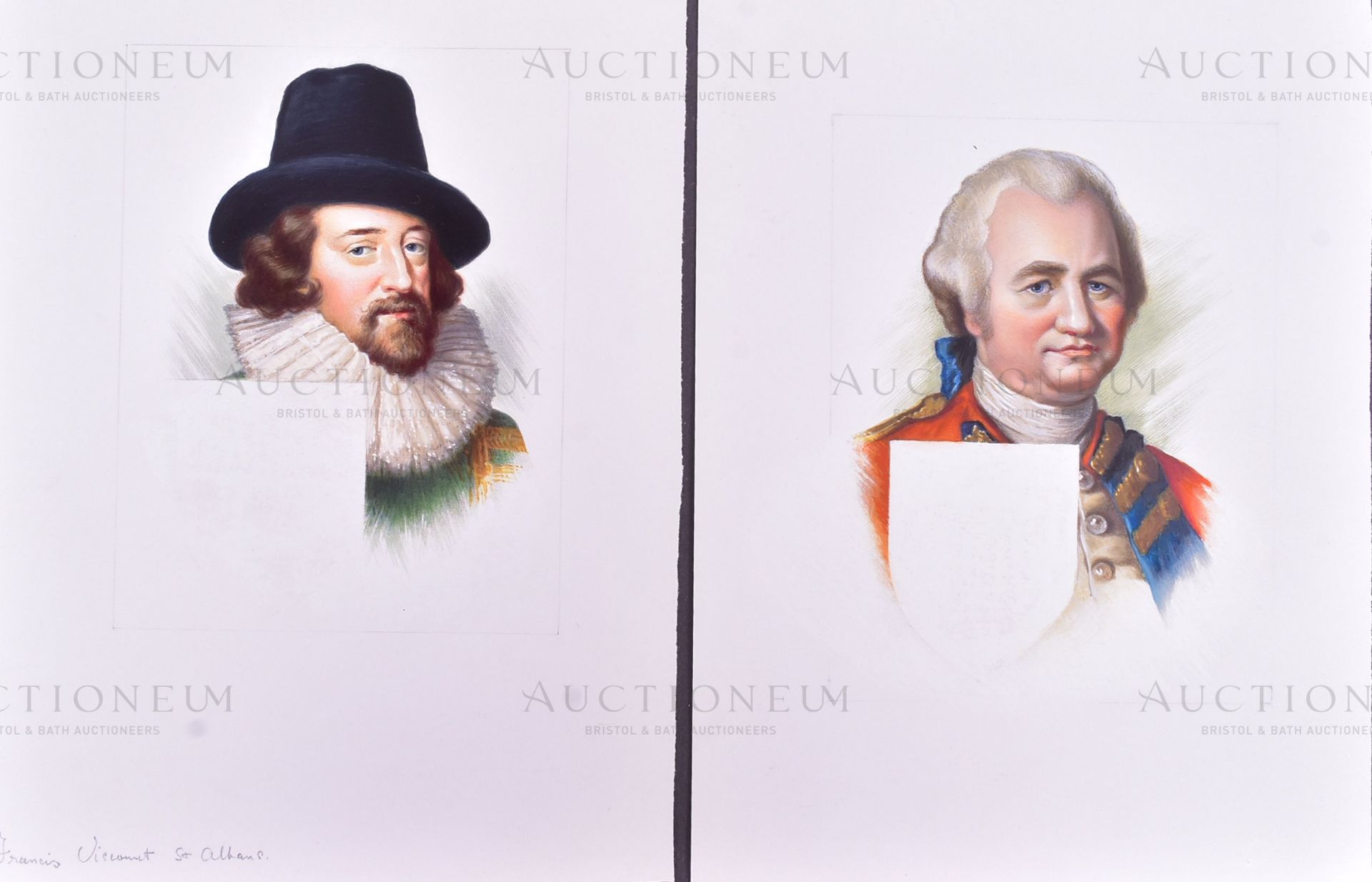 HISTORICAL PORTRAITS - ORIGINAL ARTWORKS - Image 5 of 6