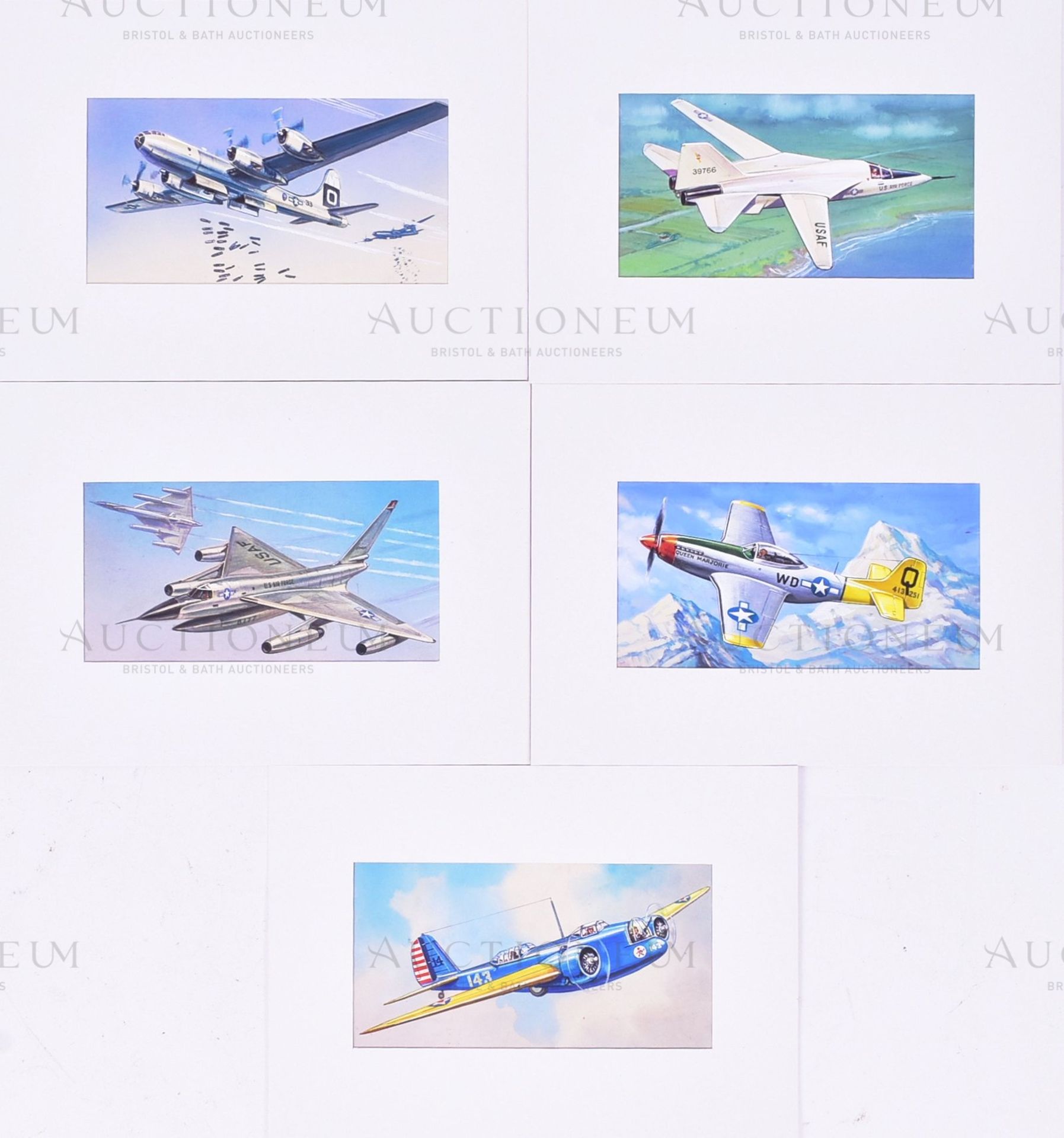 RICHARD WARD - MILITARY AIRCRAFT ARTWORKS