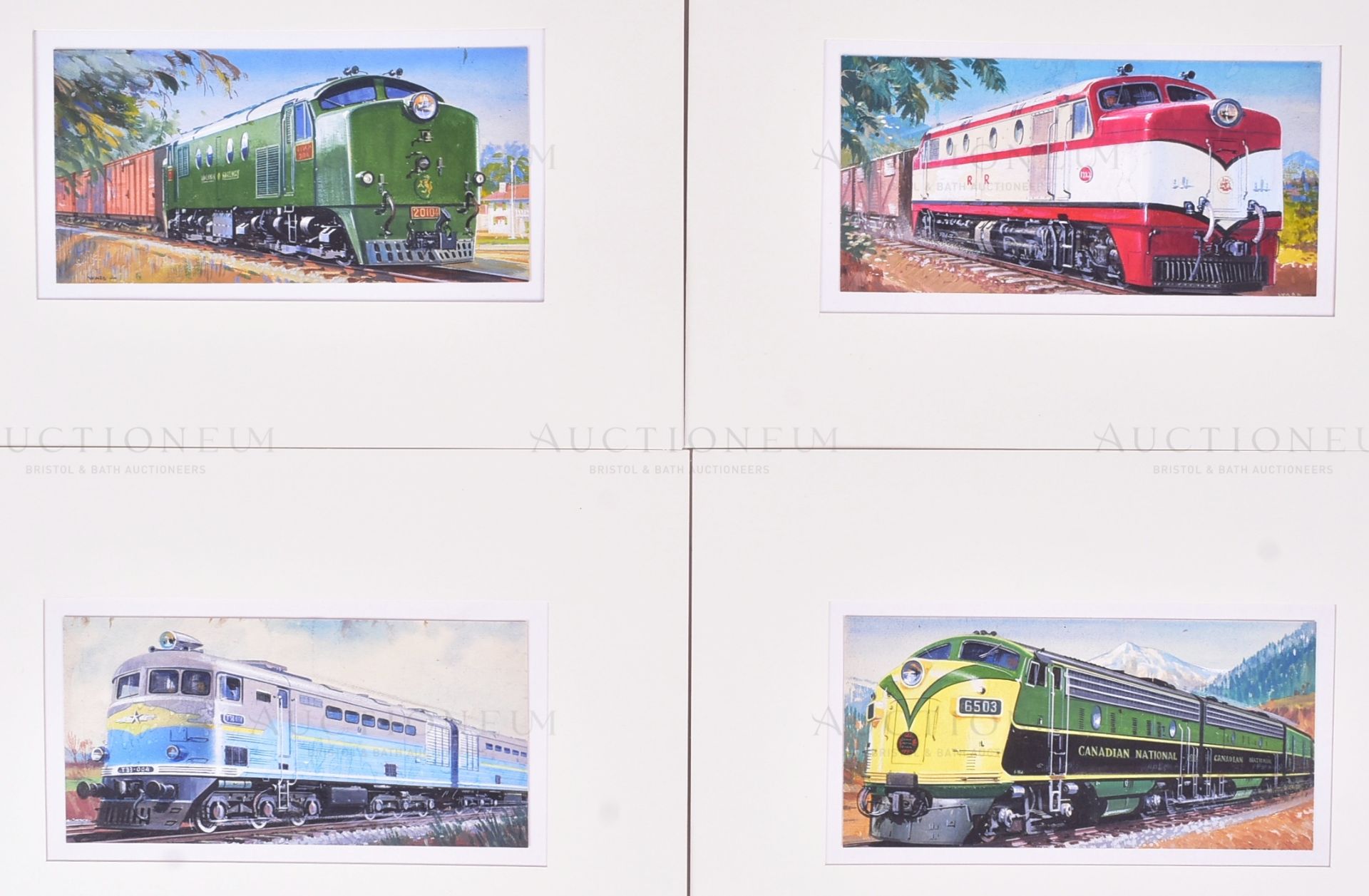 RICHARD WARD - LOCOMOTIVE ARTWORKS - Image 3 of 7