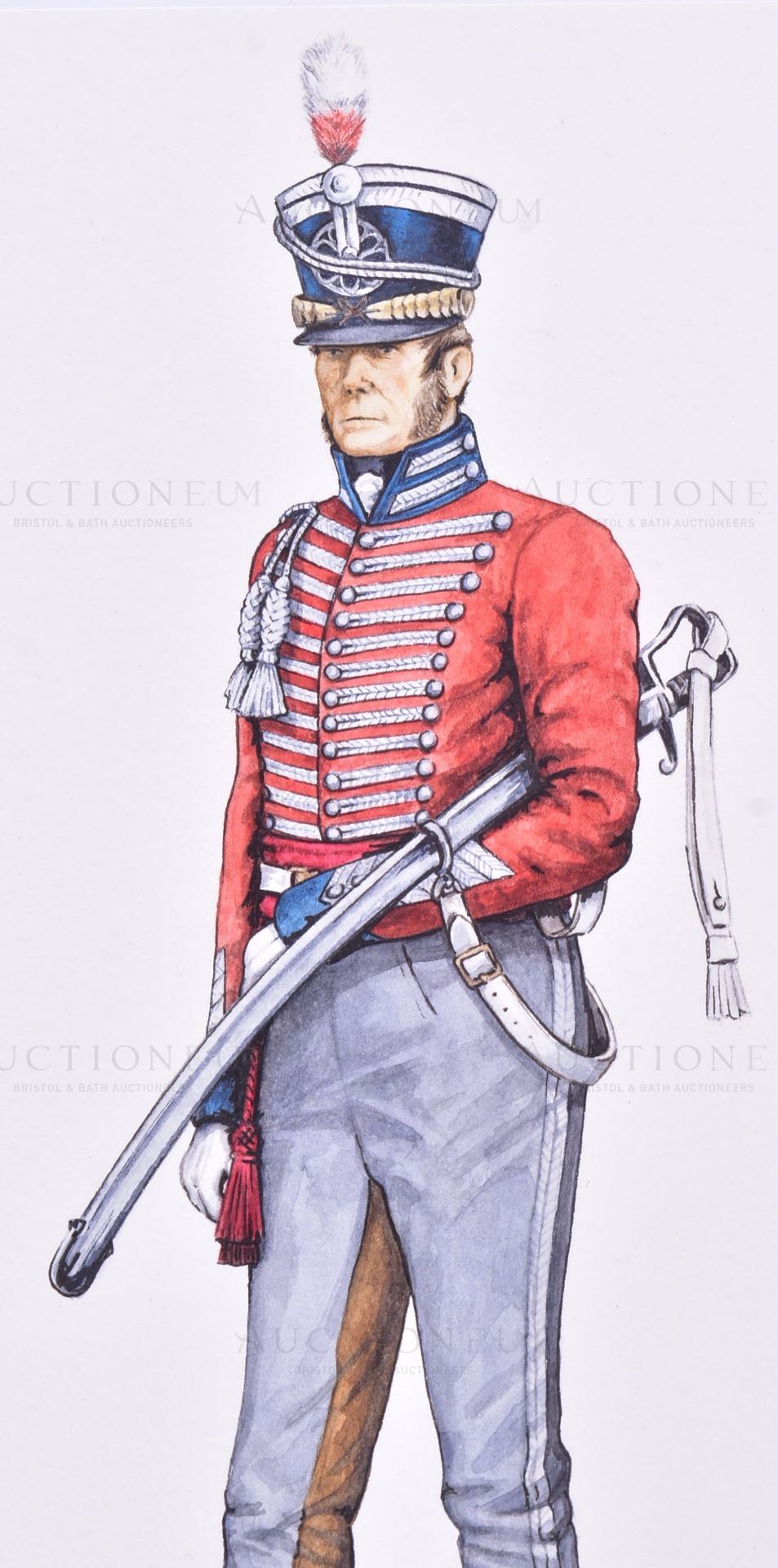 CASTELLA CIGARS - SOLDIERS OF WATERLOO (1997) - ORIGINAL ARTWORK - Image 4 of 6