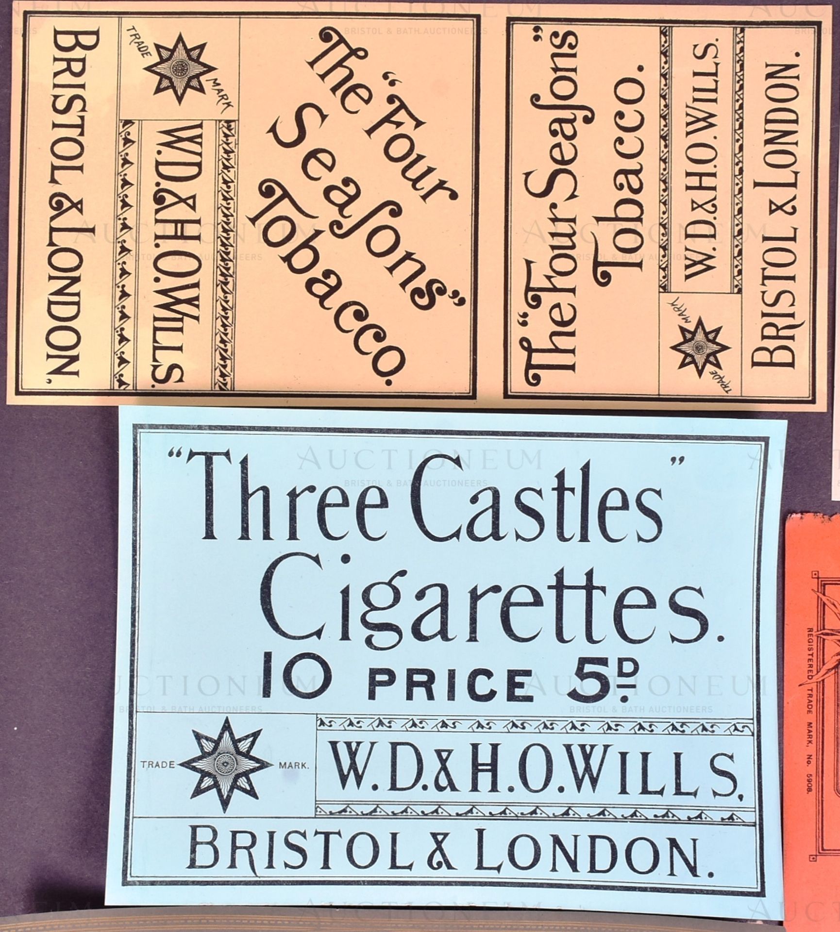 MARDON, SON & HALL - 19TH / 20TH CENTURY CIGARETTE PACKET / LABEL DESIGNS - Image 6 of 6