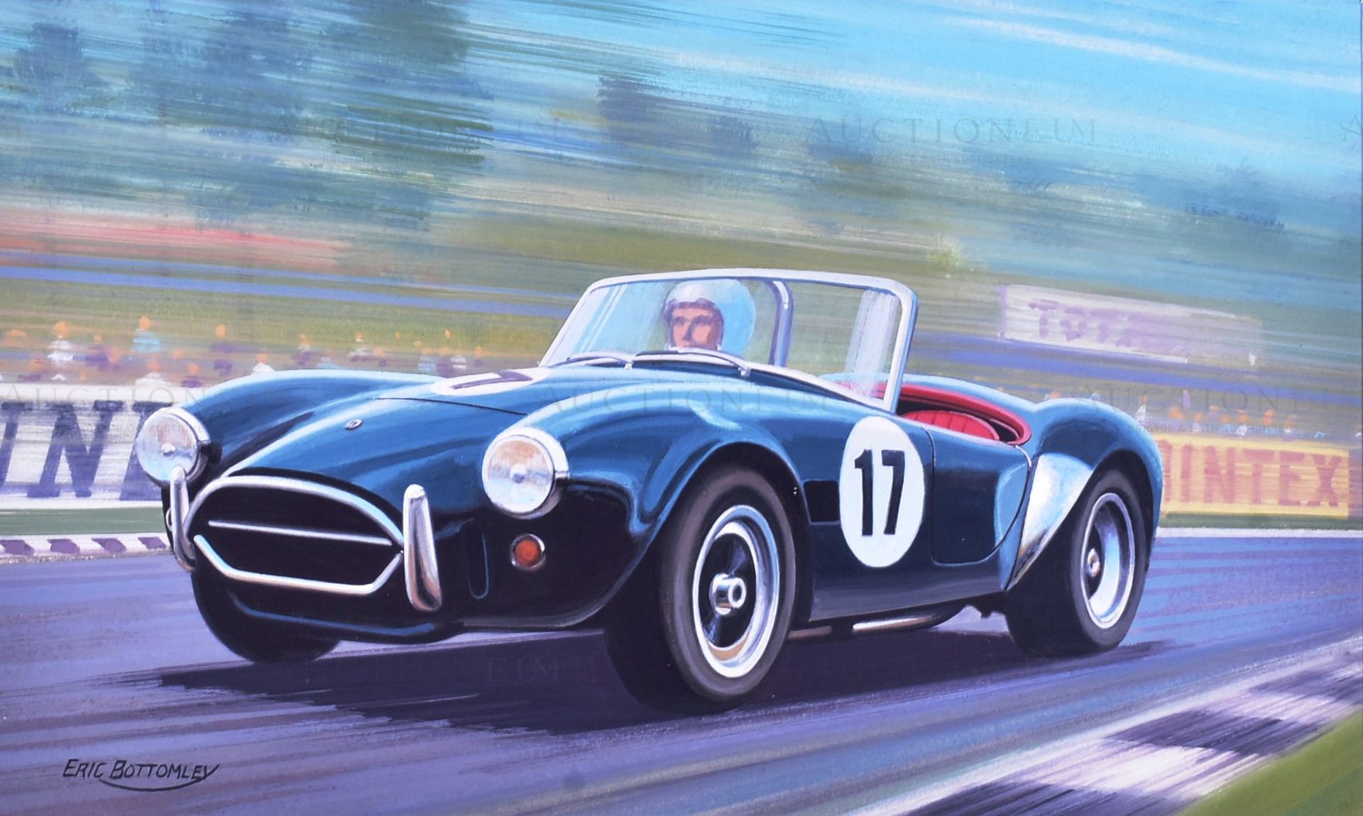 ERIC BOTTOMLEY G.R.A - CLASSIC SPORTS CARS (1996) - ORIGINAL ARTWORK