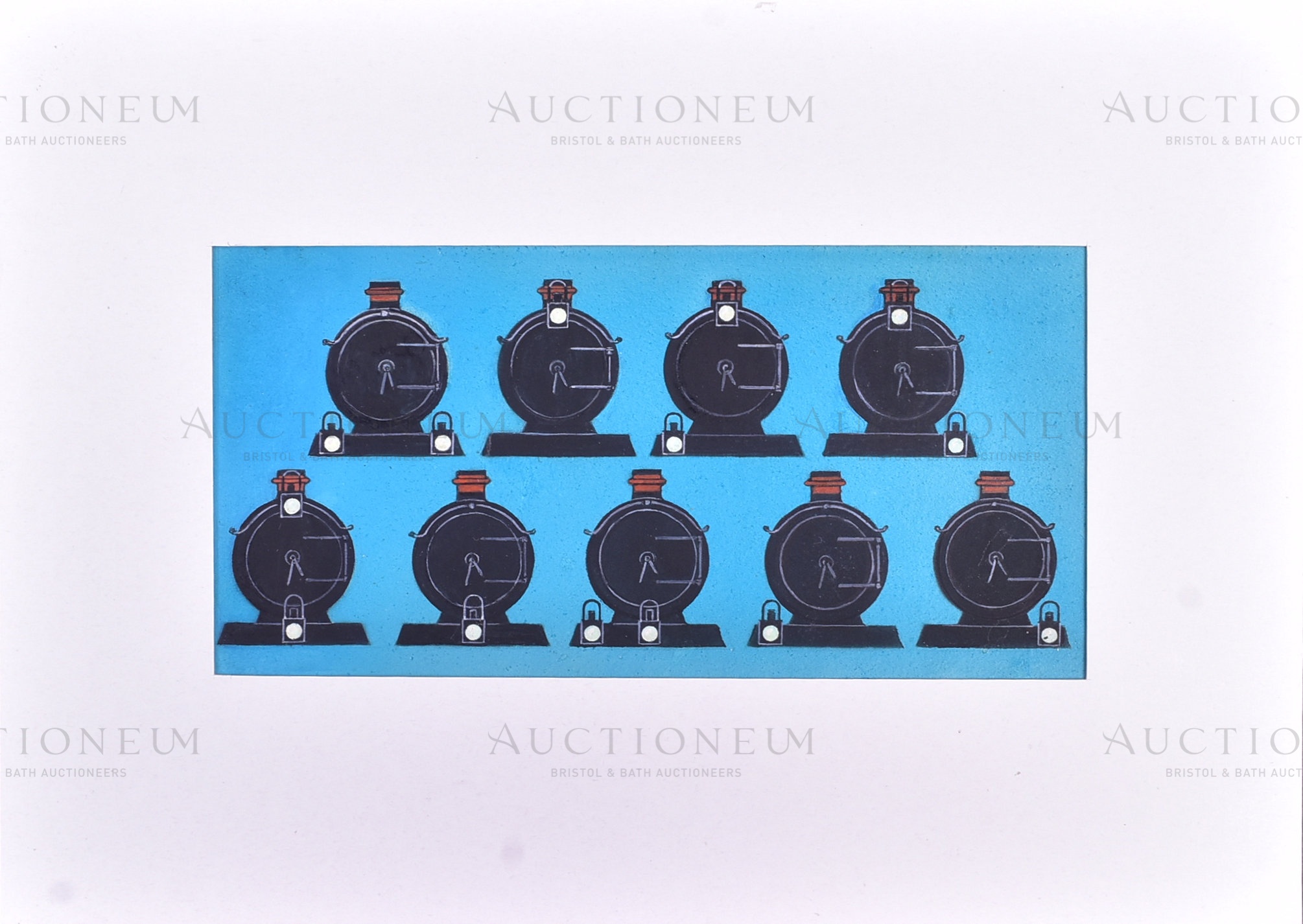 W.D. AND H.O. WILLS (1939) - RAILWAY EQUIPMENT - ORIGINAL ARTWORK - Image 2 of 4