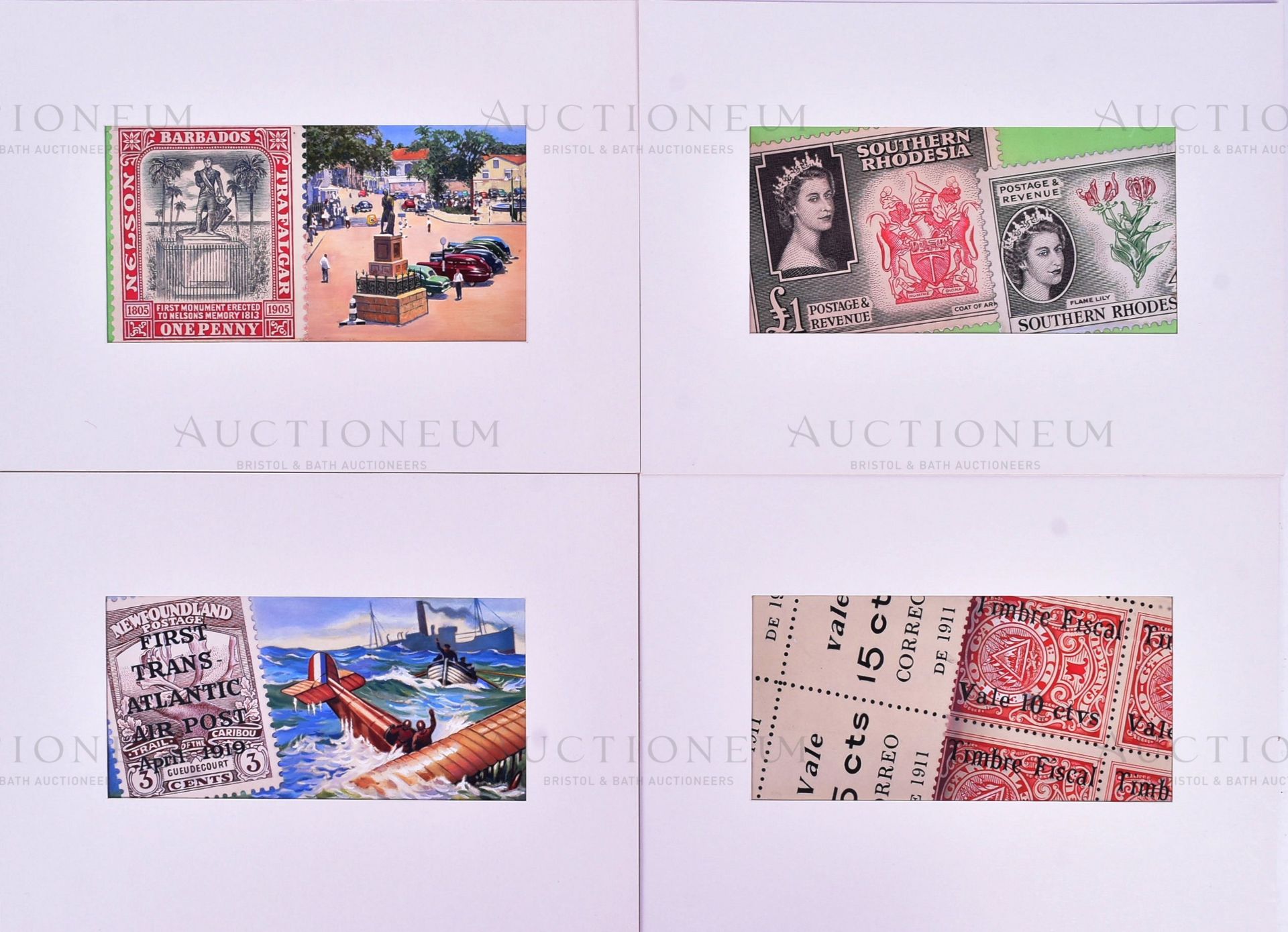 ARDATH CIGARETTES - STAMPS, RARE & INTERESTING (1939) - ORIGINAL ARTWORK