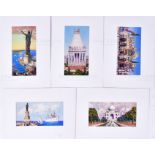 MARDON SON & HALL - LANDMARKS - ORIGINAL ARTWORK