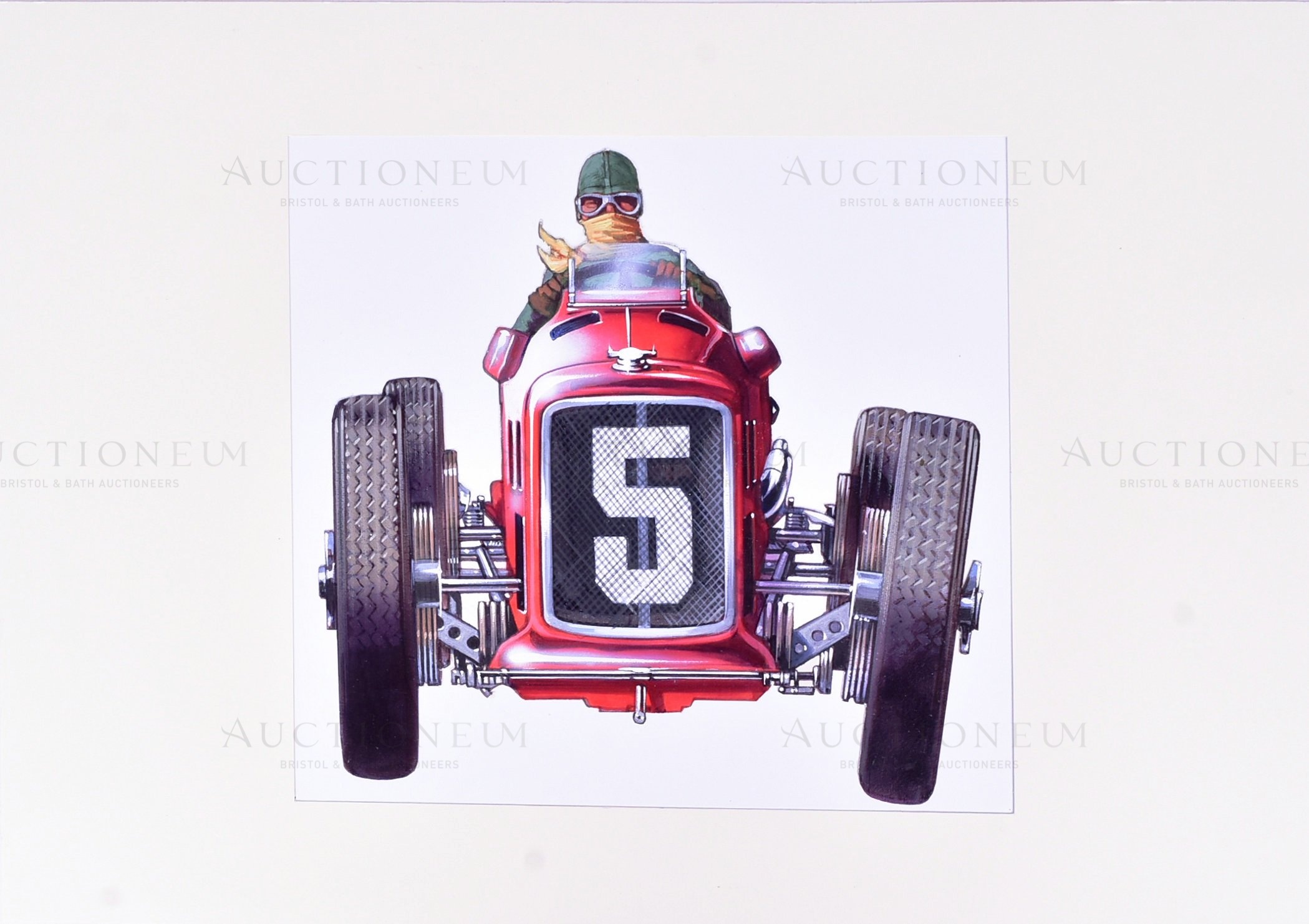 ERIC BOTTOMLEY G.R.A - DONINGTON COLLECTION (1993) - ORIGINAL ARTWORK