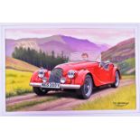 ERIC BOTTOMLEY G.R.A - CLASSIC SPORTS CARS (1996) - ORIGINAL ARTWORK