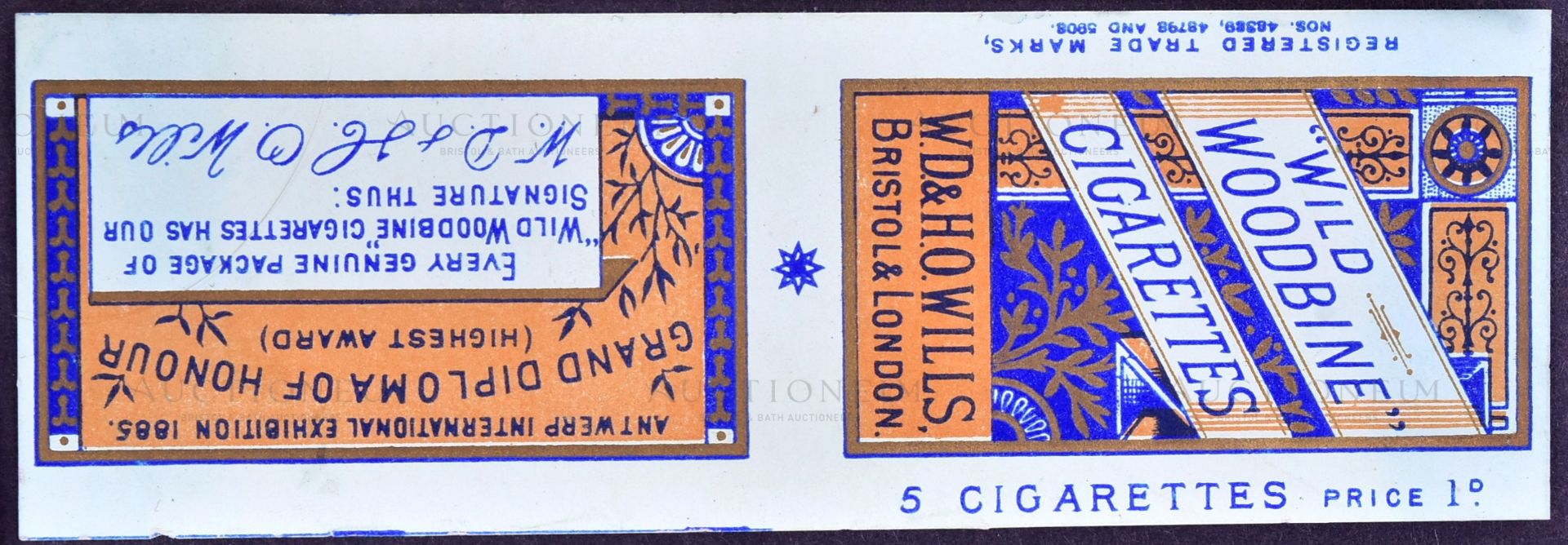 MARDON, SON & HALL - EARLY 20TH CENTURY CIGARETTE PACKET DESIGNS - Bild 6 aus 7