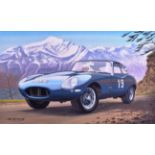 ERIC BOTTOMLEY G.R.A - CLASSIC SPORTS CARS (1996) - ORIGINAL ARTWORK