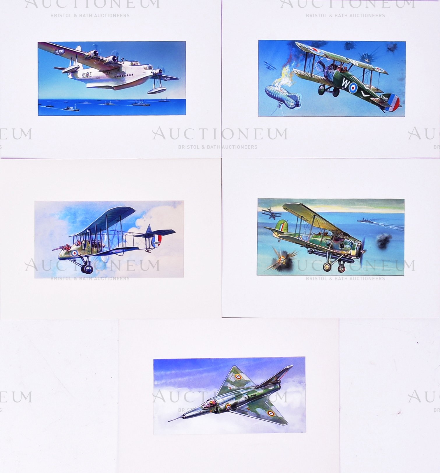 RICHARD WARD - MILITARY AIRCRAFT ARTWORKS