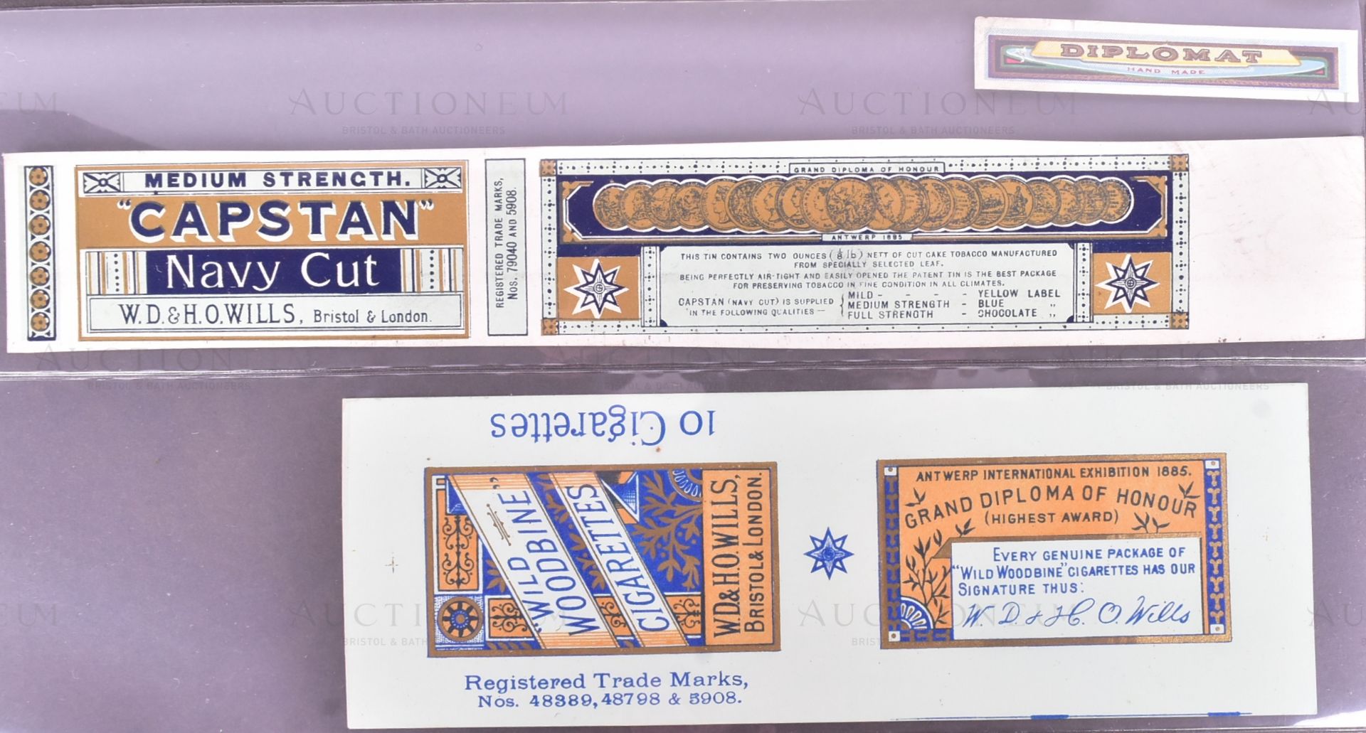 MARDON, SON & HALL - 19TH & 20TH CENTURY TOBACCO PACKET / LABEL DESIGNS - Bild 3 aus 5