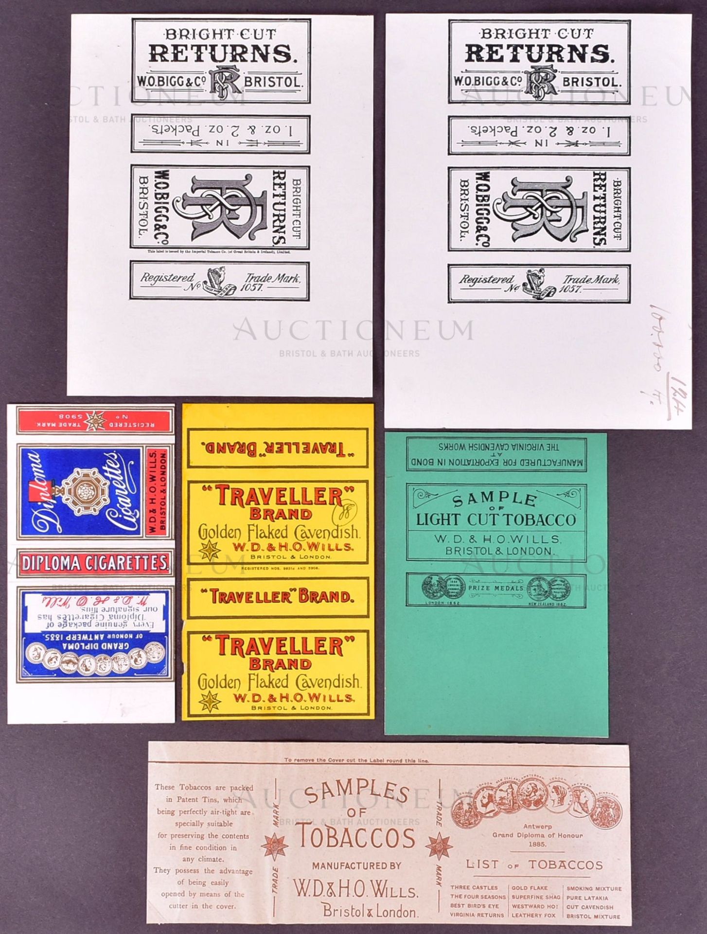 MARDON, SON & HALL - EARLY 20TH CENTURY CIGARETTE PACKET DESIGNS
