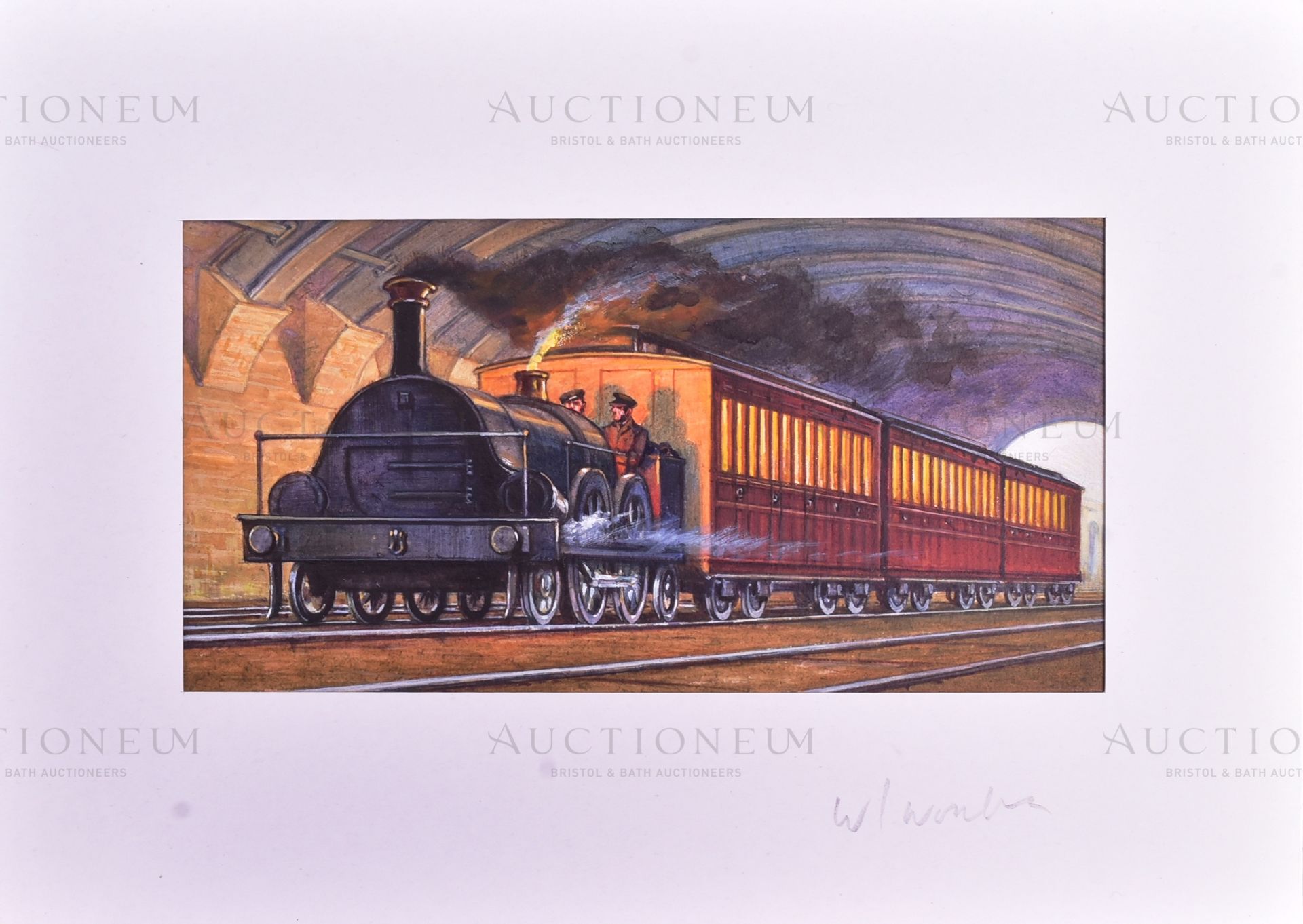 MARDON SON & HALL - BRITISH MODES OF TRANSPORT - ORIGINAL ARTWORKS - Image 3 of 4