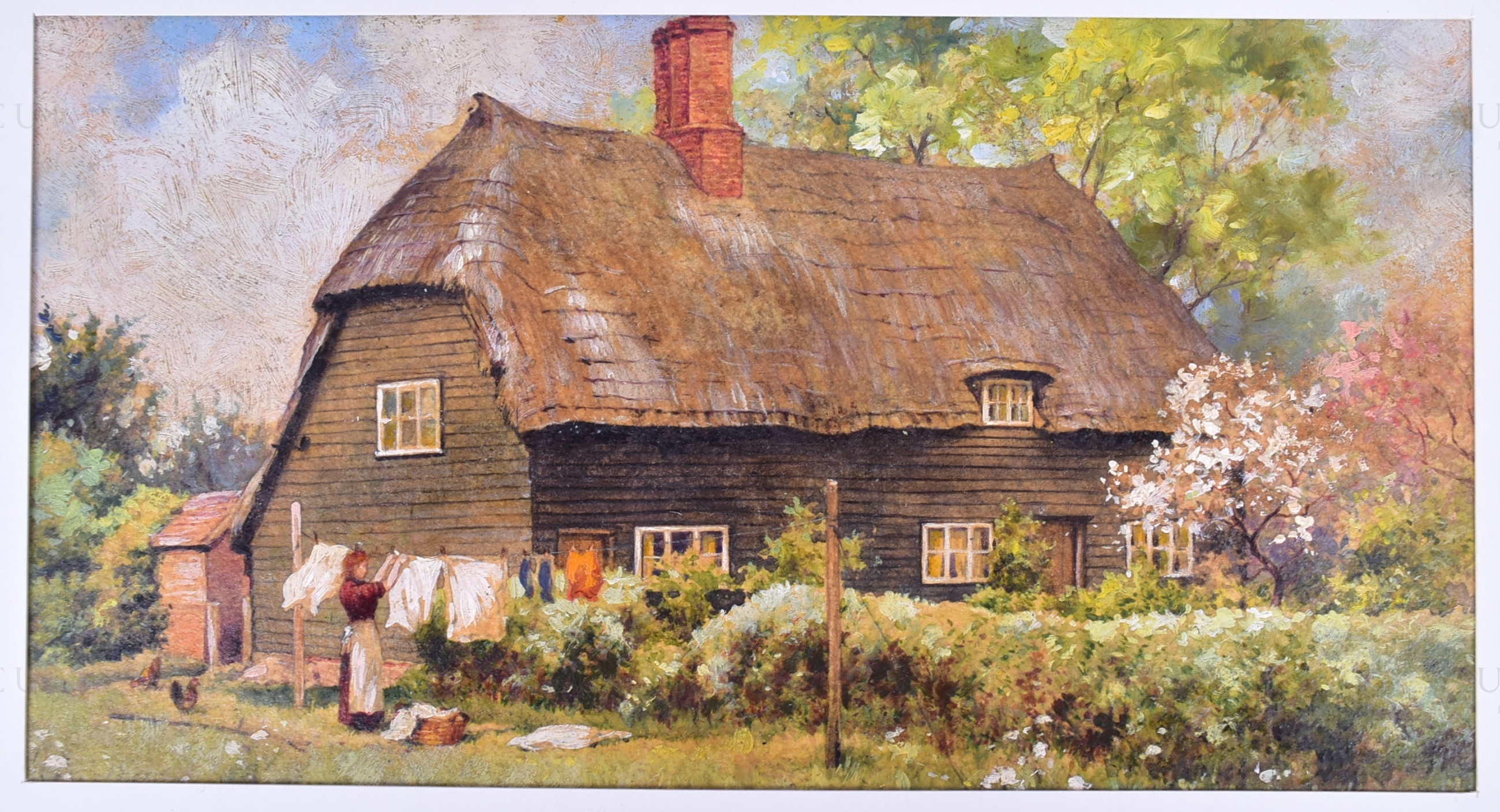 PLAYER'S - COTTAGE ARCHITECTURE (1946) - ORIGINAL ARTWORK - Image 2 of 6