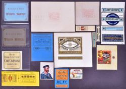 MARDON, SON & HALL - LATE 19TH / EARLY 20TH CENTURY CIGARETTE PACKET DESIGNS