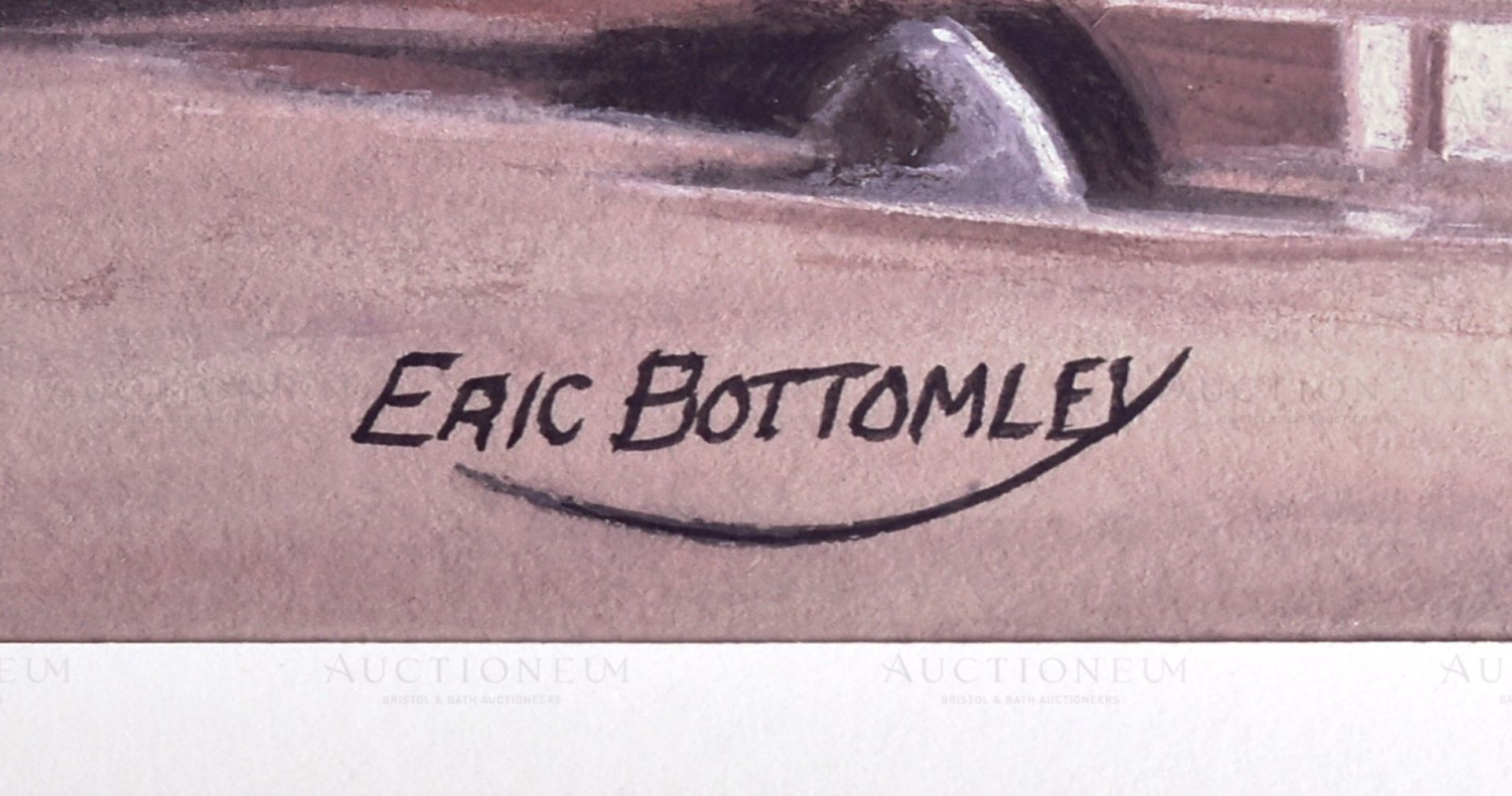 ERIC BOTTOMLEY G.R.A - CLASSIC SPORTS CARS (1996) - ORIGINAL ARTWORK - Image 4 of 4