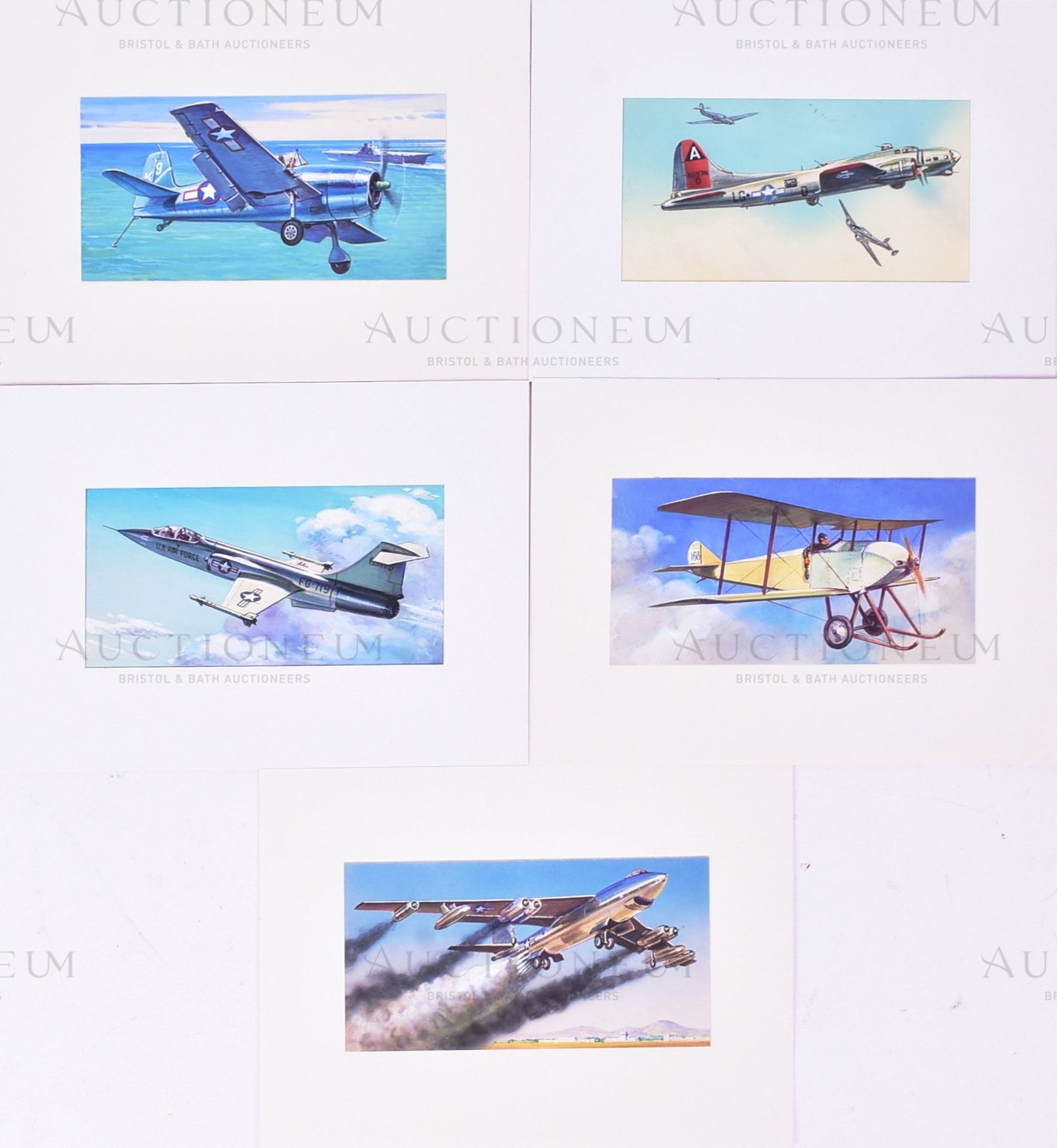 RICHARD WARD - MILITARY AIRCRAFT ARTWORKS