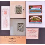 MARDON, SON & HALL - EARLY 20TH CENTURY CIGARETTE PACKET DESIGNS