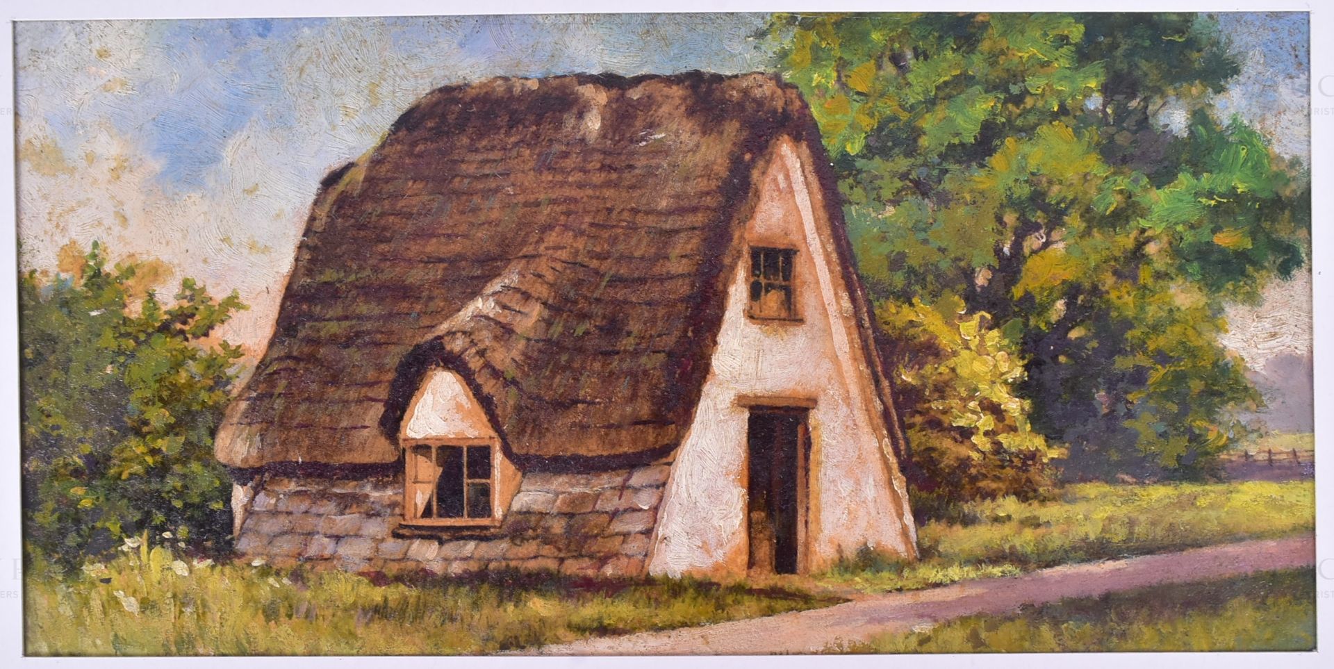 PLAYER'S - COTTAGE ARCHITECTURE (1946) - ORIGINAL ARTWORK - Bild 5 aus 6