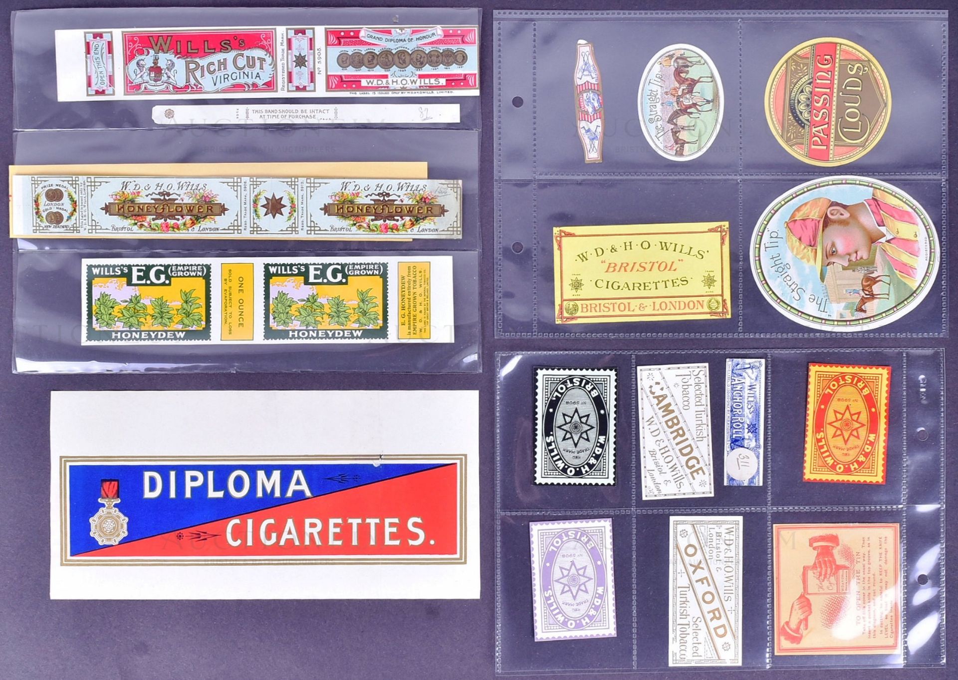 MARDON, SON & HALL - EARLY 20TH CENTURY CIGARETTE PACKET DESIGNS