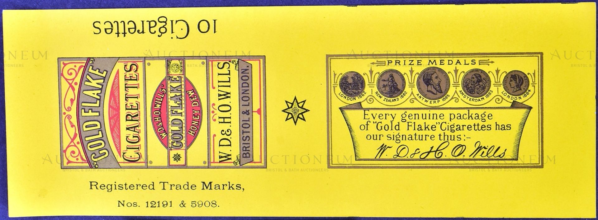 MARDON, SON & HALL - EARLY 20TH CENTURY CIGARETTE PACKET DESIGNS - Bild 5 aus 6